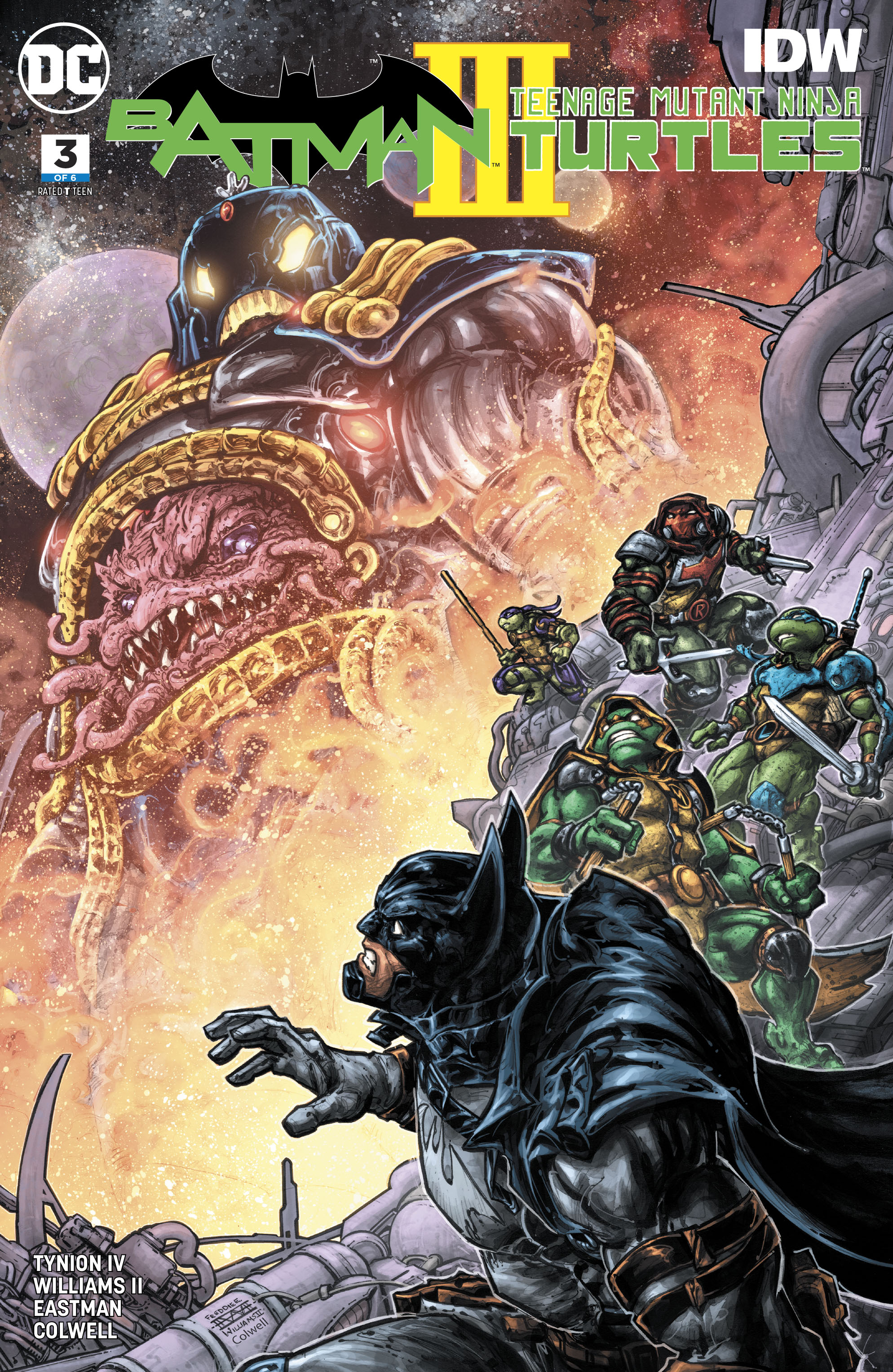 Batman/Teenage Mutant Ninja Turtles III (2019-): Chapter 3 - Page 1