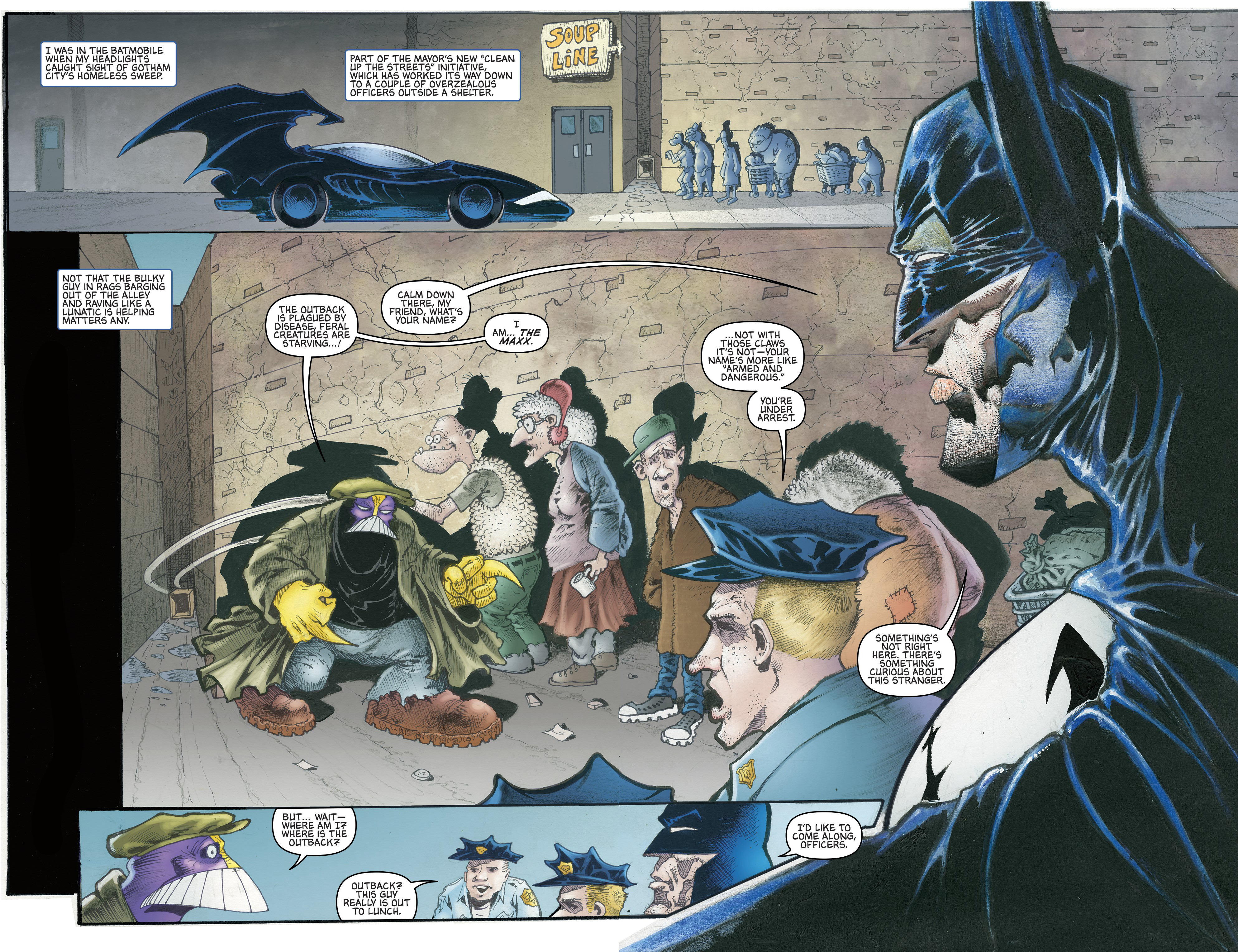 Batman/The Maxx : Arkham Dreams (2018-): Chapter 1 - Page 5