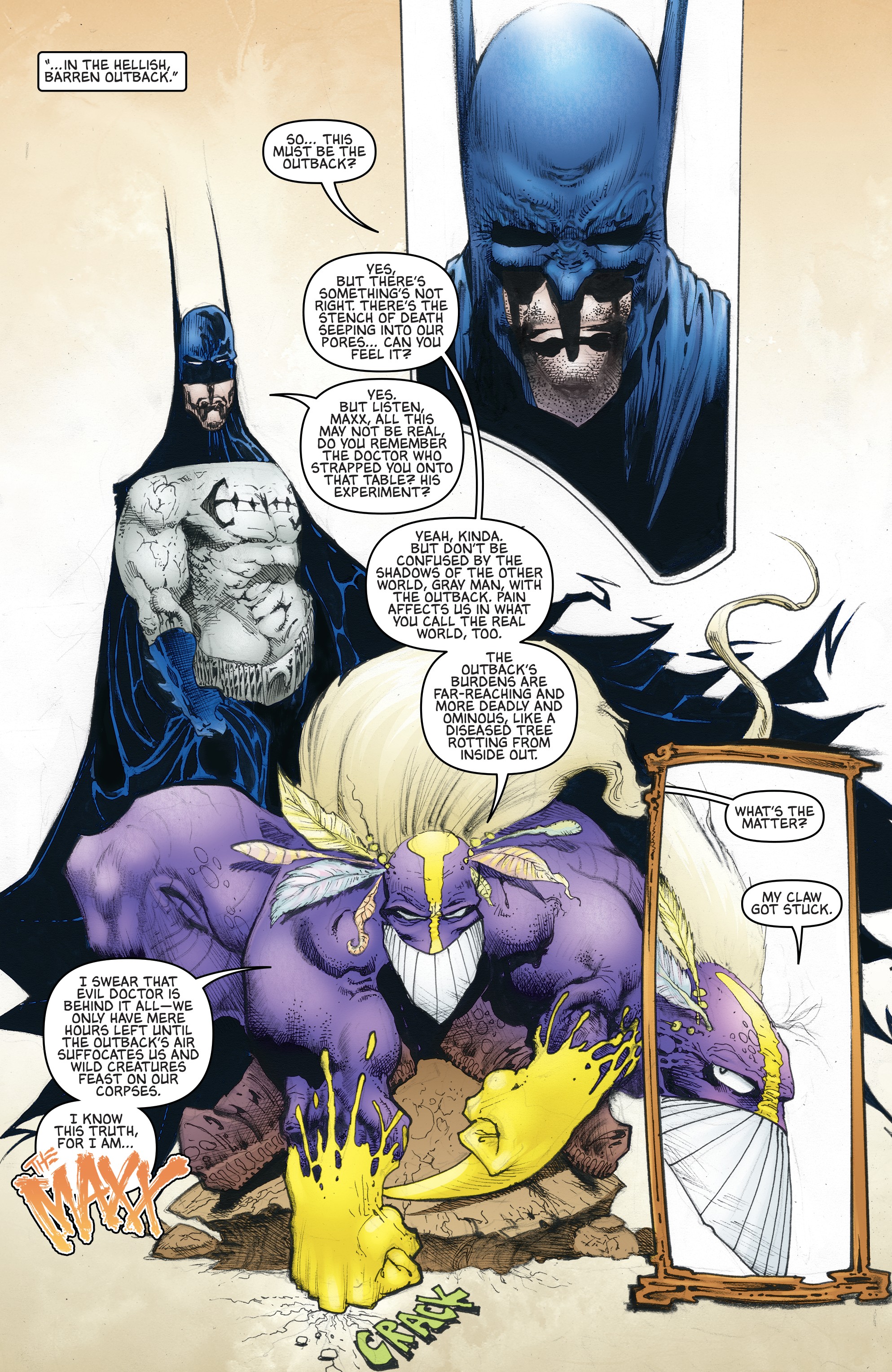 Batman/The Maxx : Arkham Dreams (2018-): Chapter 1 - Page 8