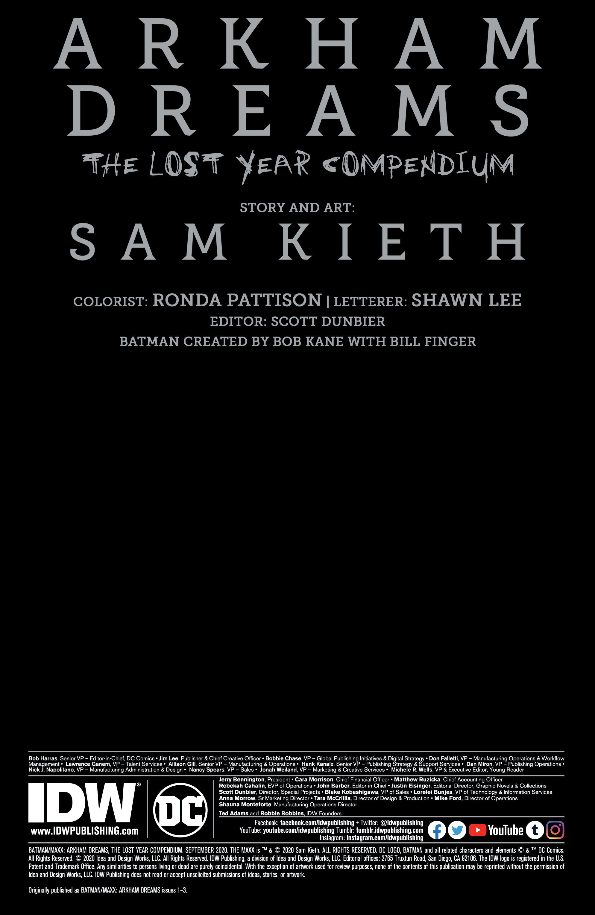Batman/The Maxx: Arkham Dreams - The Lost Year Compendium (2020-): Chapter 1 - Page 2