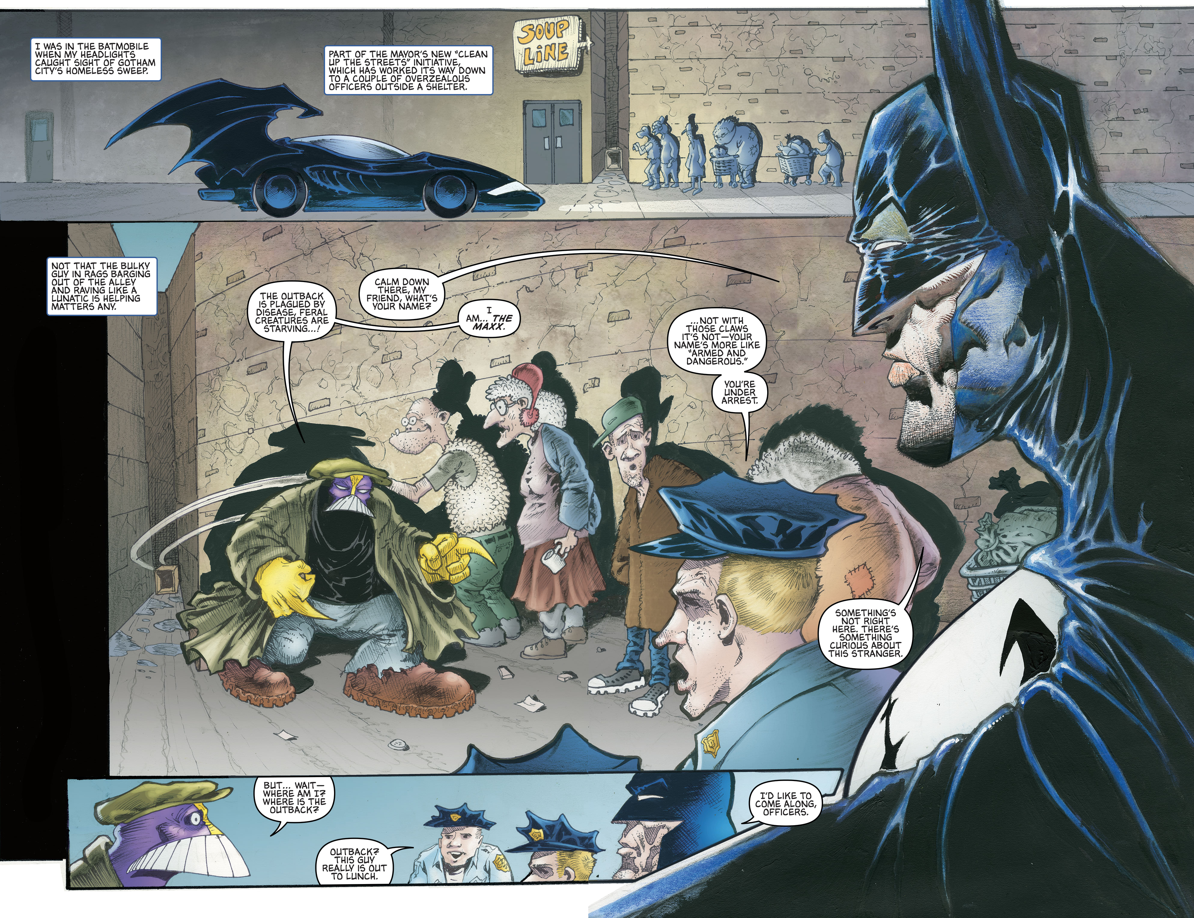 Batman/The Maxx: Arkham Dreams - The Lost Year Compendium (2020-): Chapter 1 - Page 5
