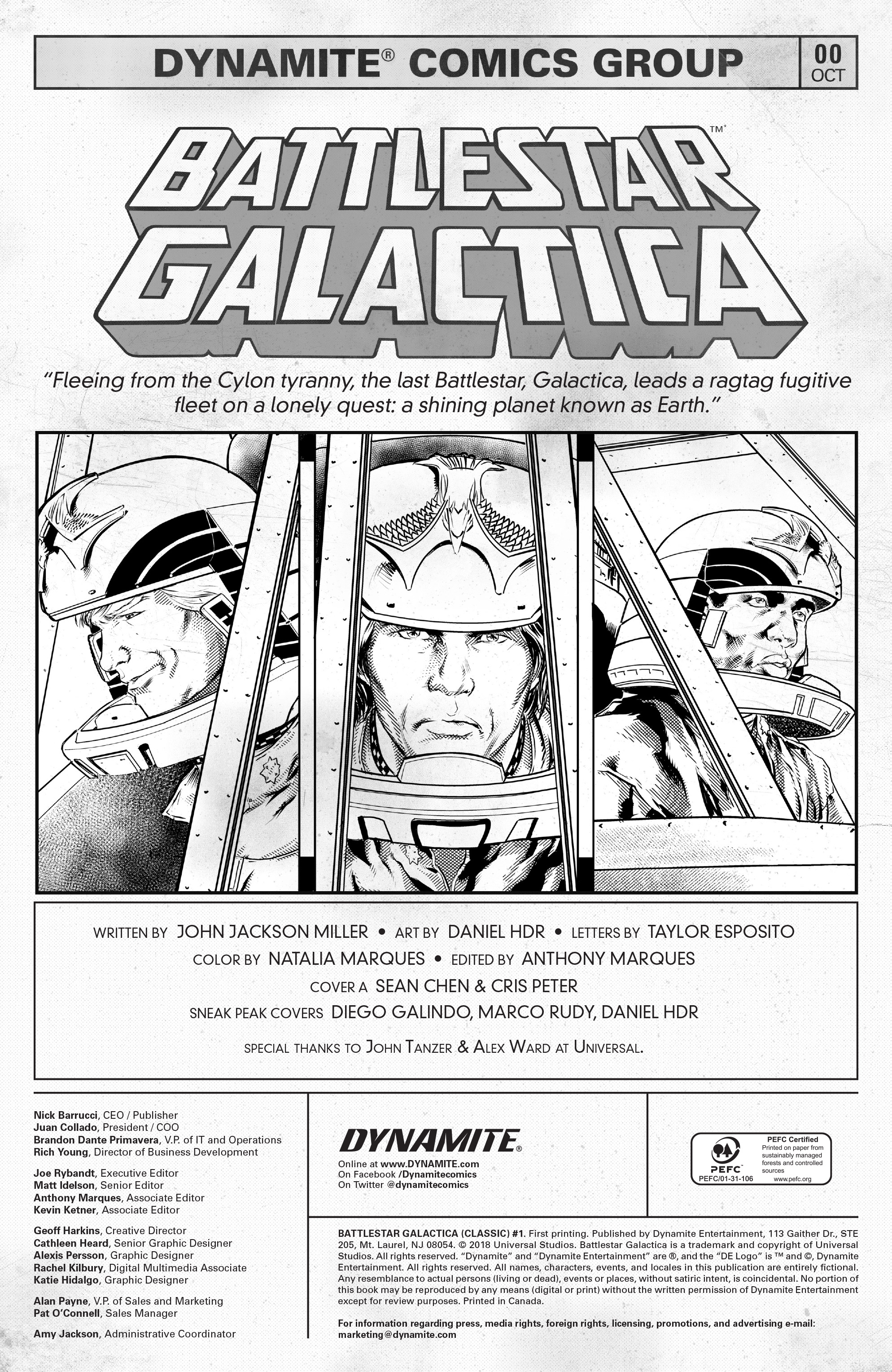 Battlestar Galactica: Classic (2018-): Chapter 0 - Page 5