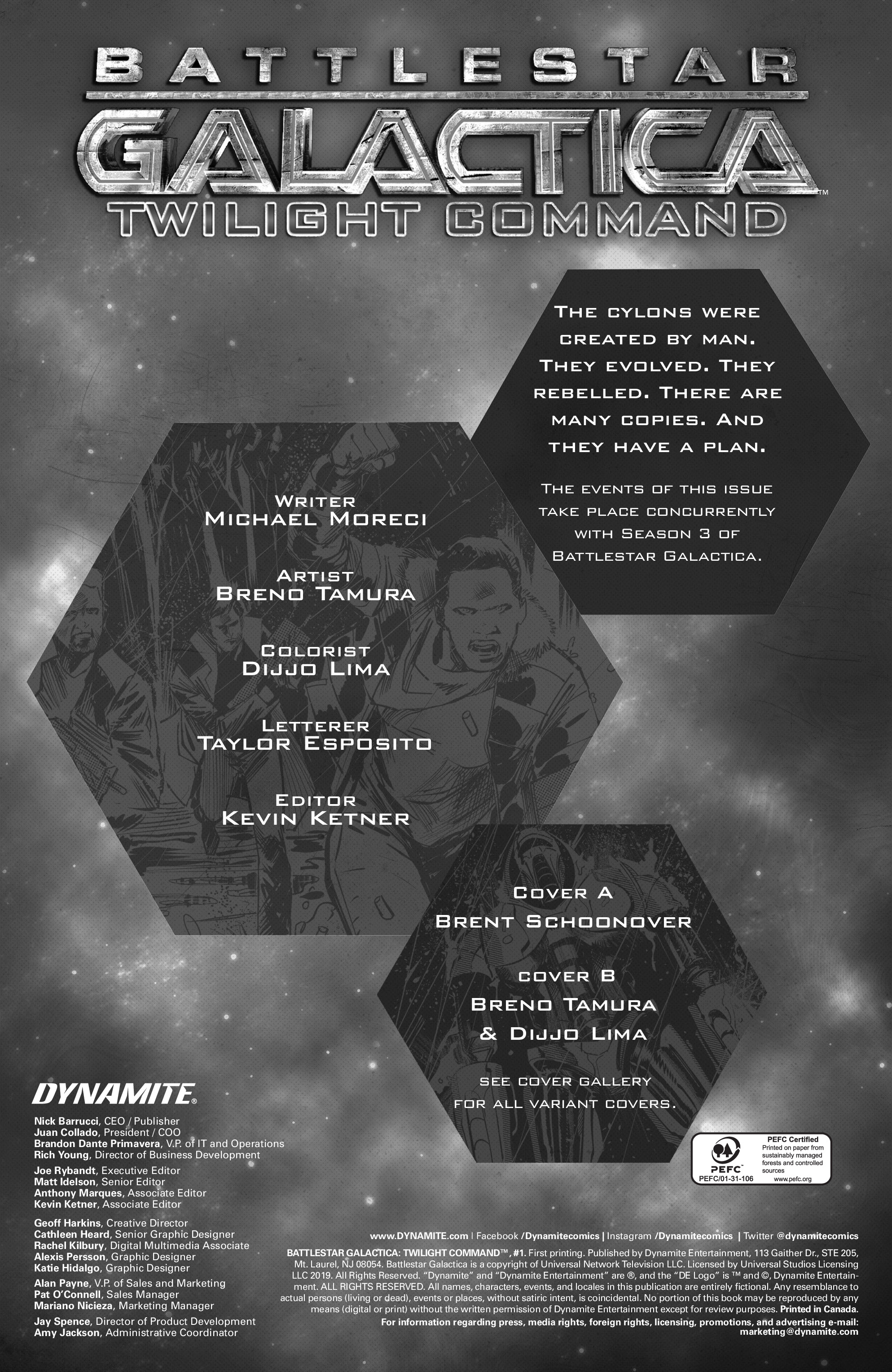 Battlestar Galactica: Twilight Command (2019-): Chapter 1 - Page 3