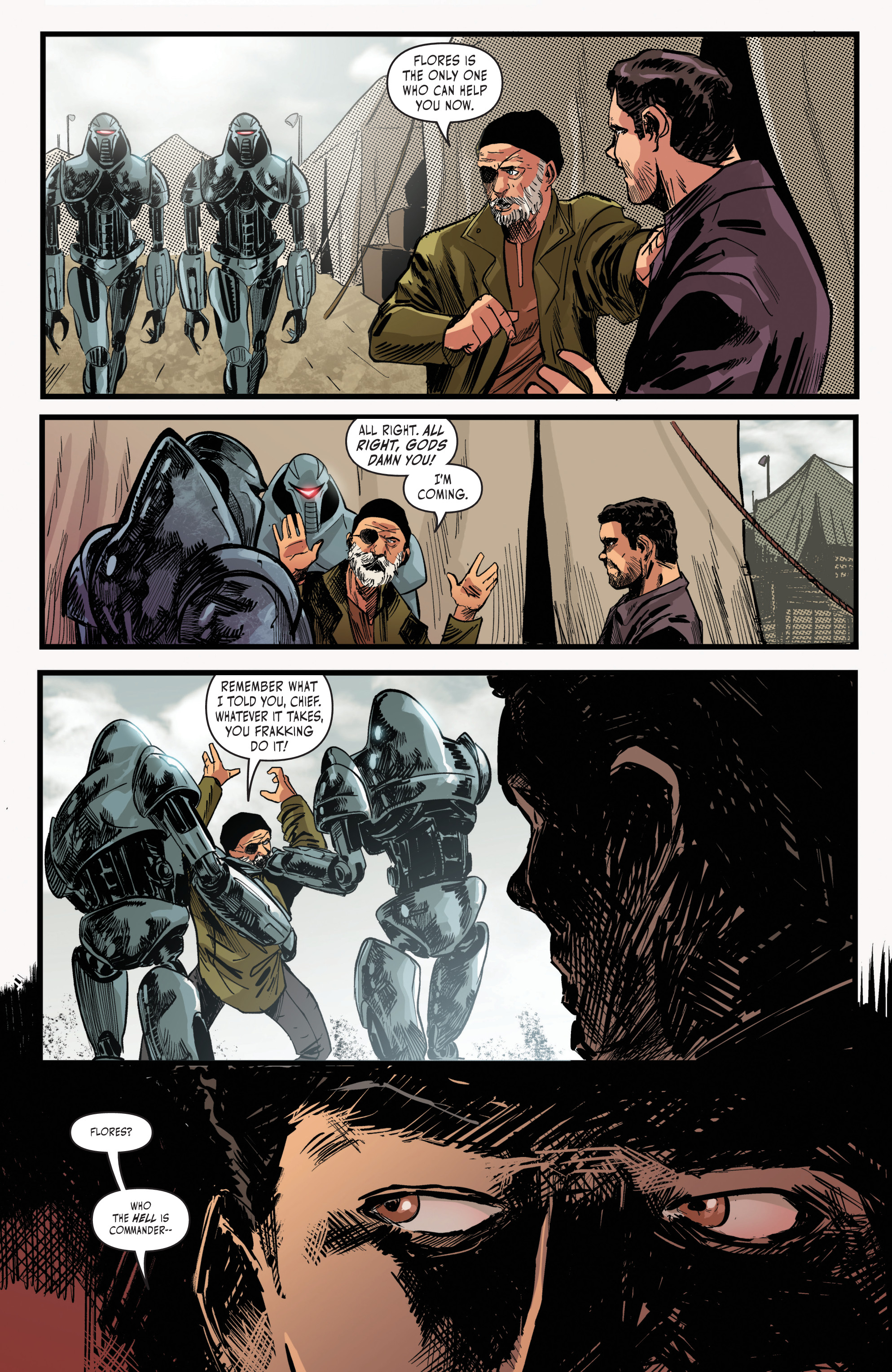 Battlestar Galactica: Twilight Command (2019-): Chapter 1 - Page 13