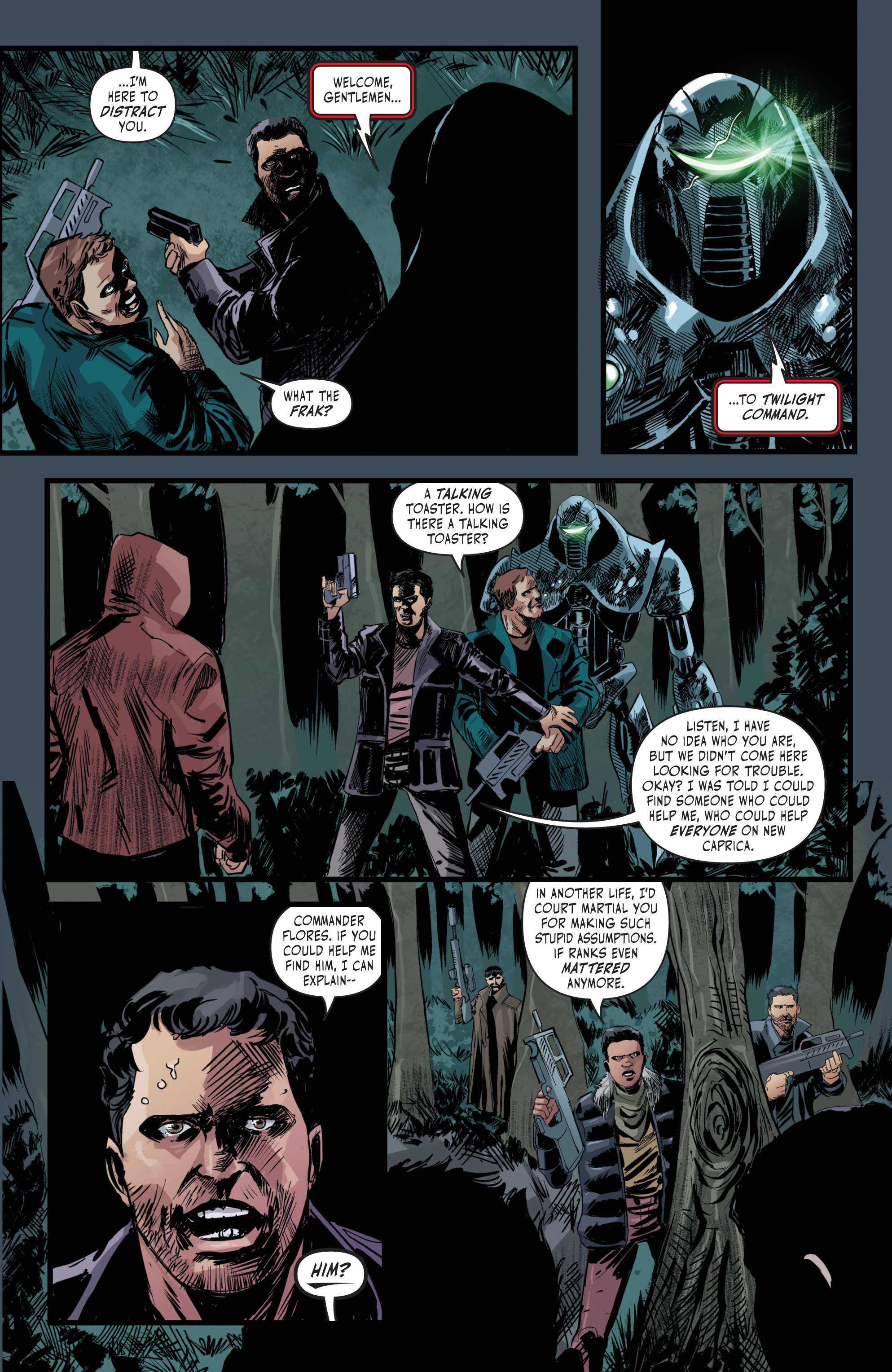 Battlestar Galactica: Twilight Command (2019-): Chapter 1 - Page 18