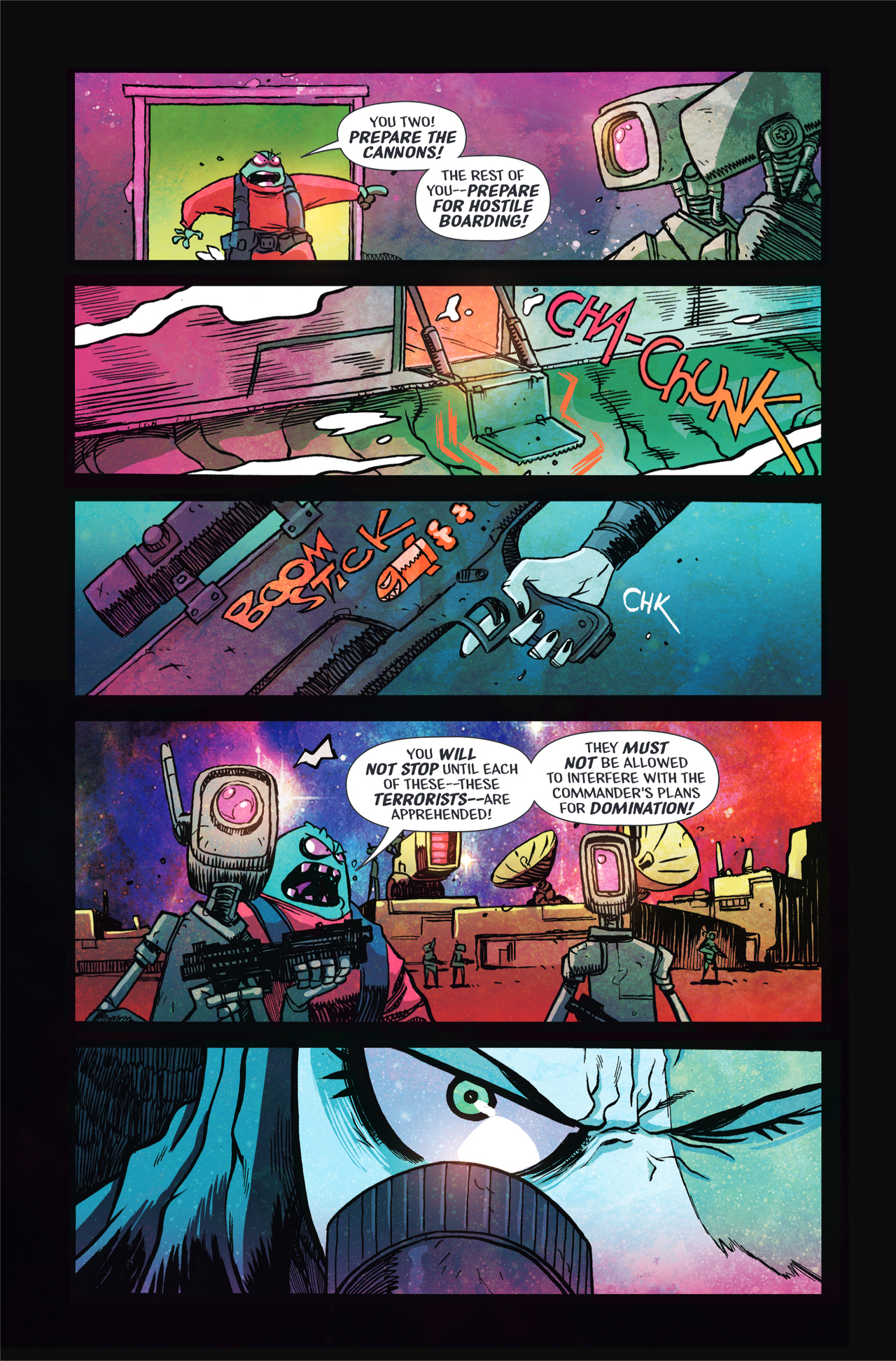 Beasto Blanco: Spacewave Conquest (2022): Chapter 1 - Page 9