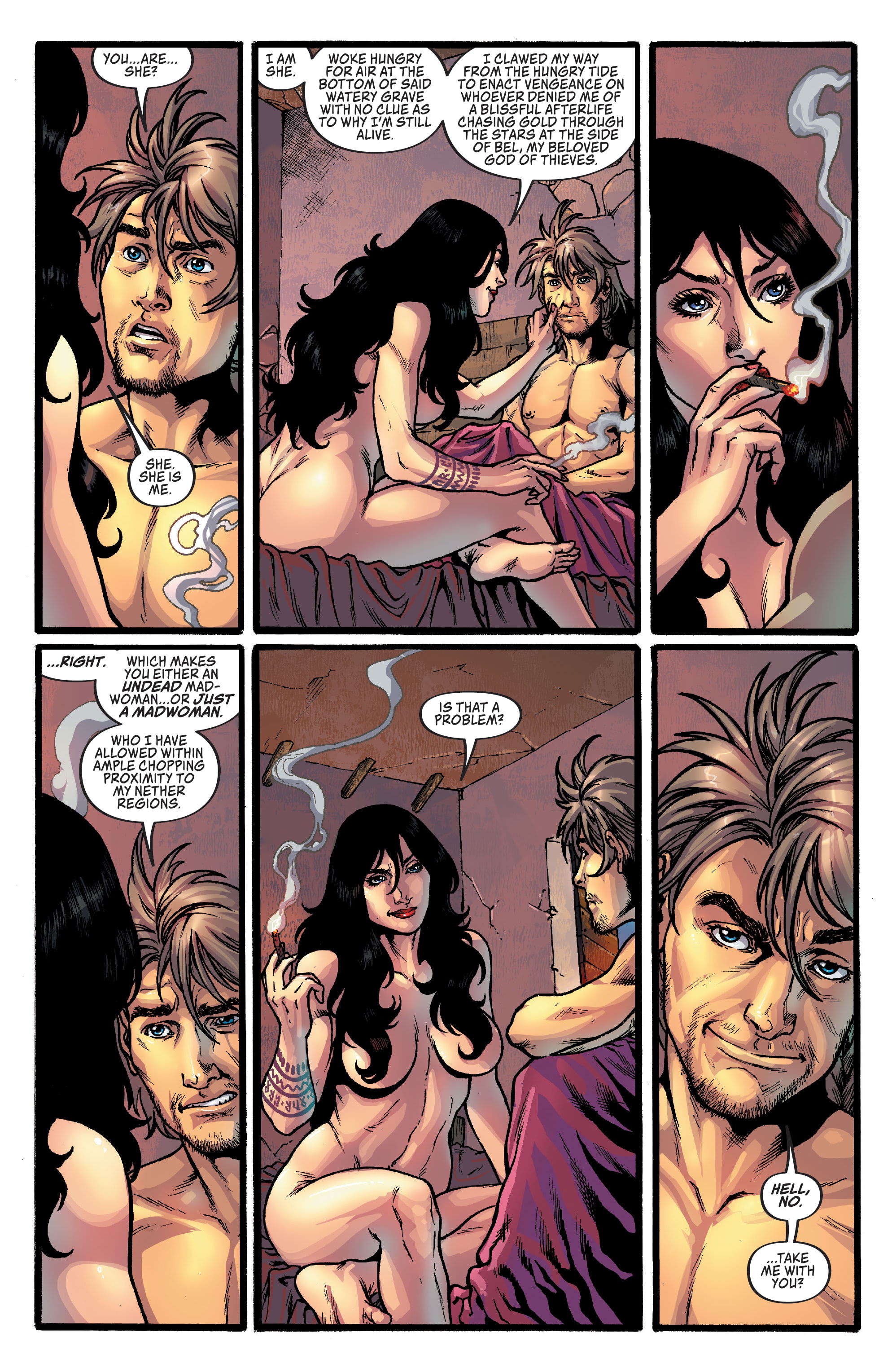 Belit and Valeria - Swords vs Sorcery (2022-): Chapter 1 - Page 9