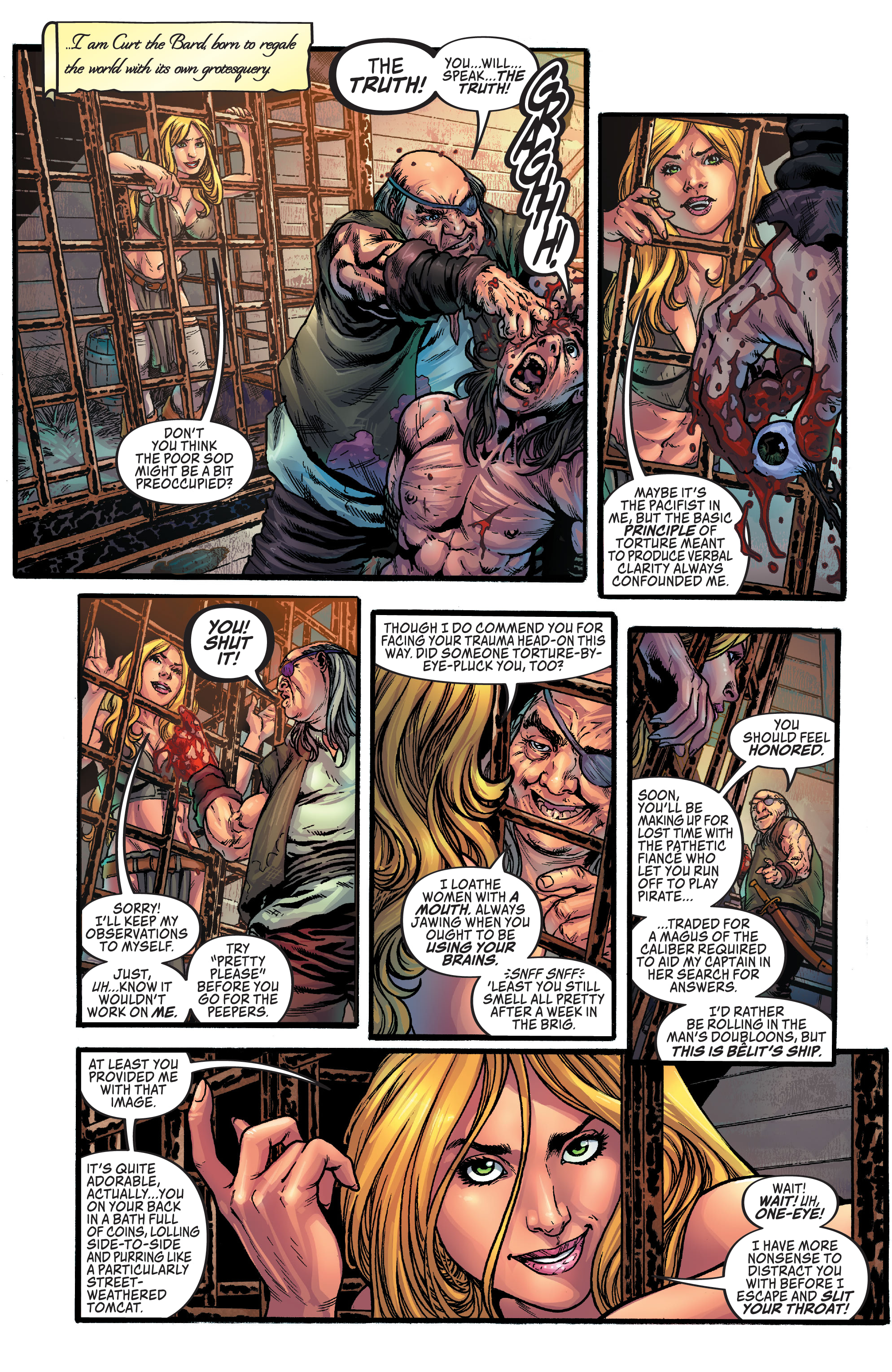 Belit and Valeria - Swords vs Sorcery (2022-): Chapter 1 - Page 11
