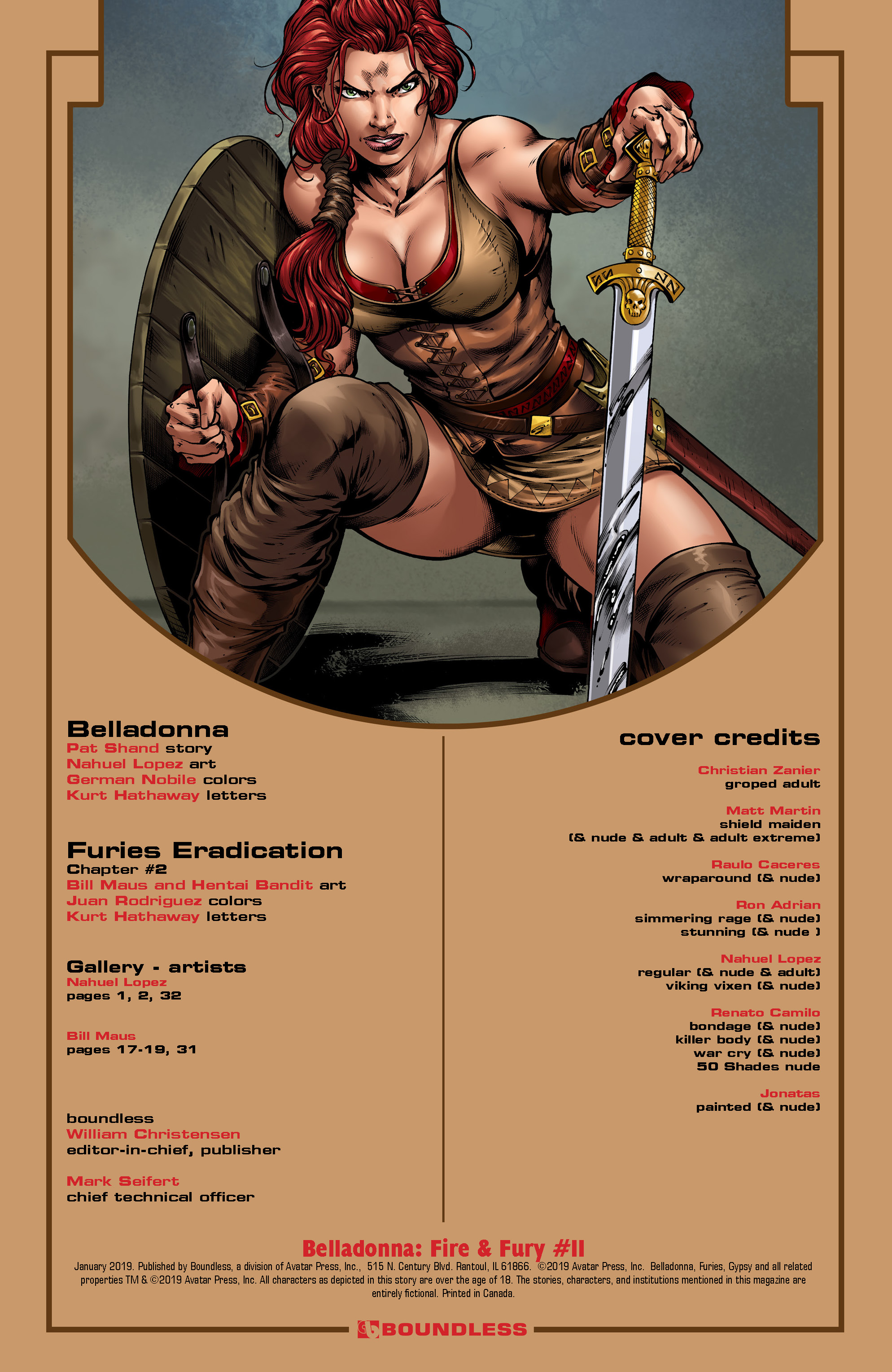 Belladonna Fire Fury (2017): Chapter 11 - Page 2