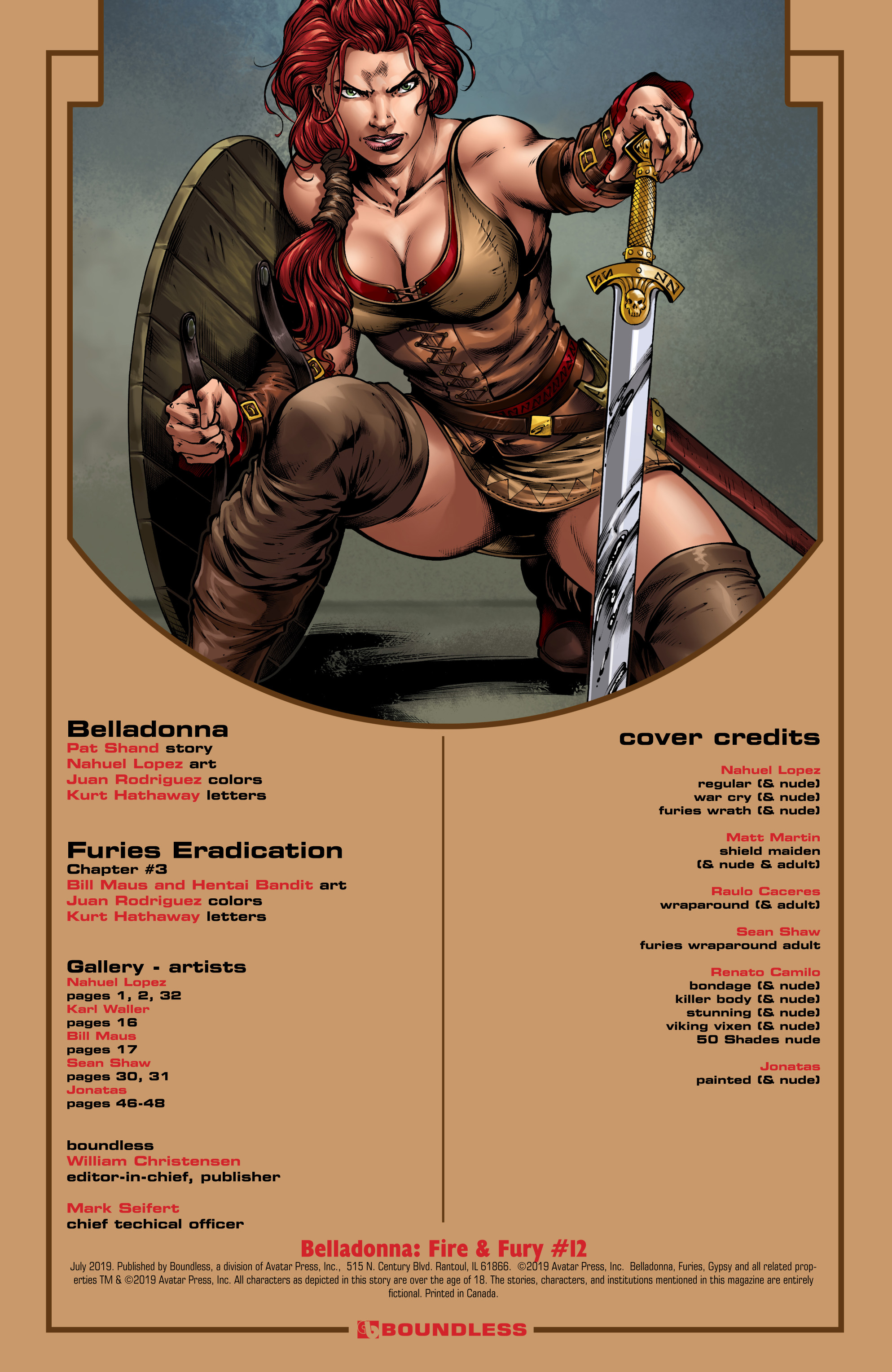 Belladonna Fire Fury (2017): Chapter 12 - Page 2