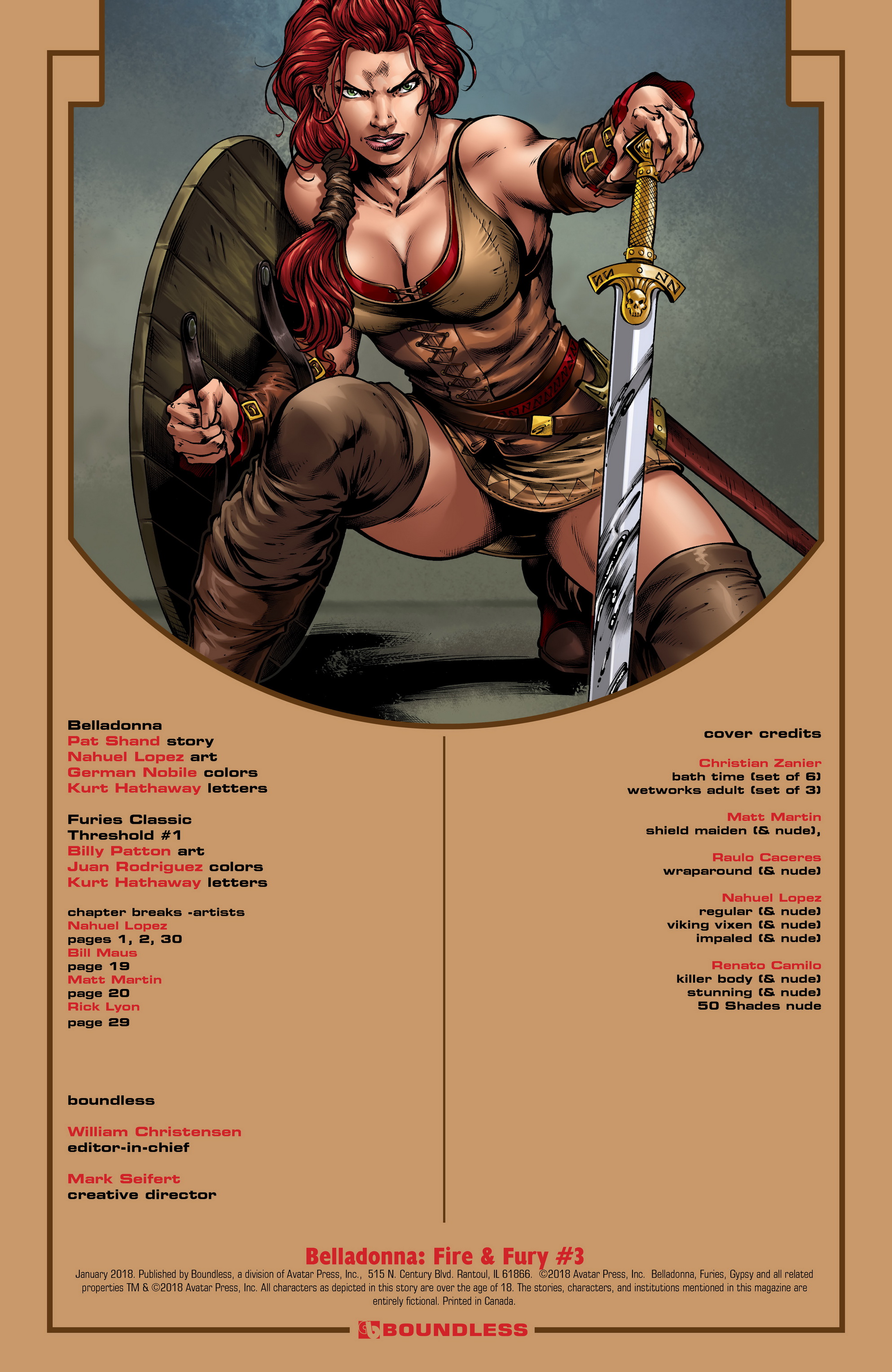 Belladonna Fire Fury (2017): Chapter 3 - Page 2