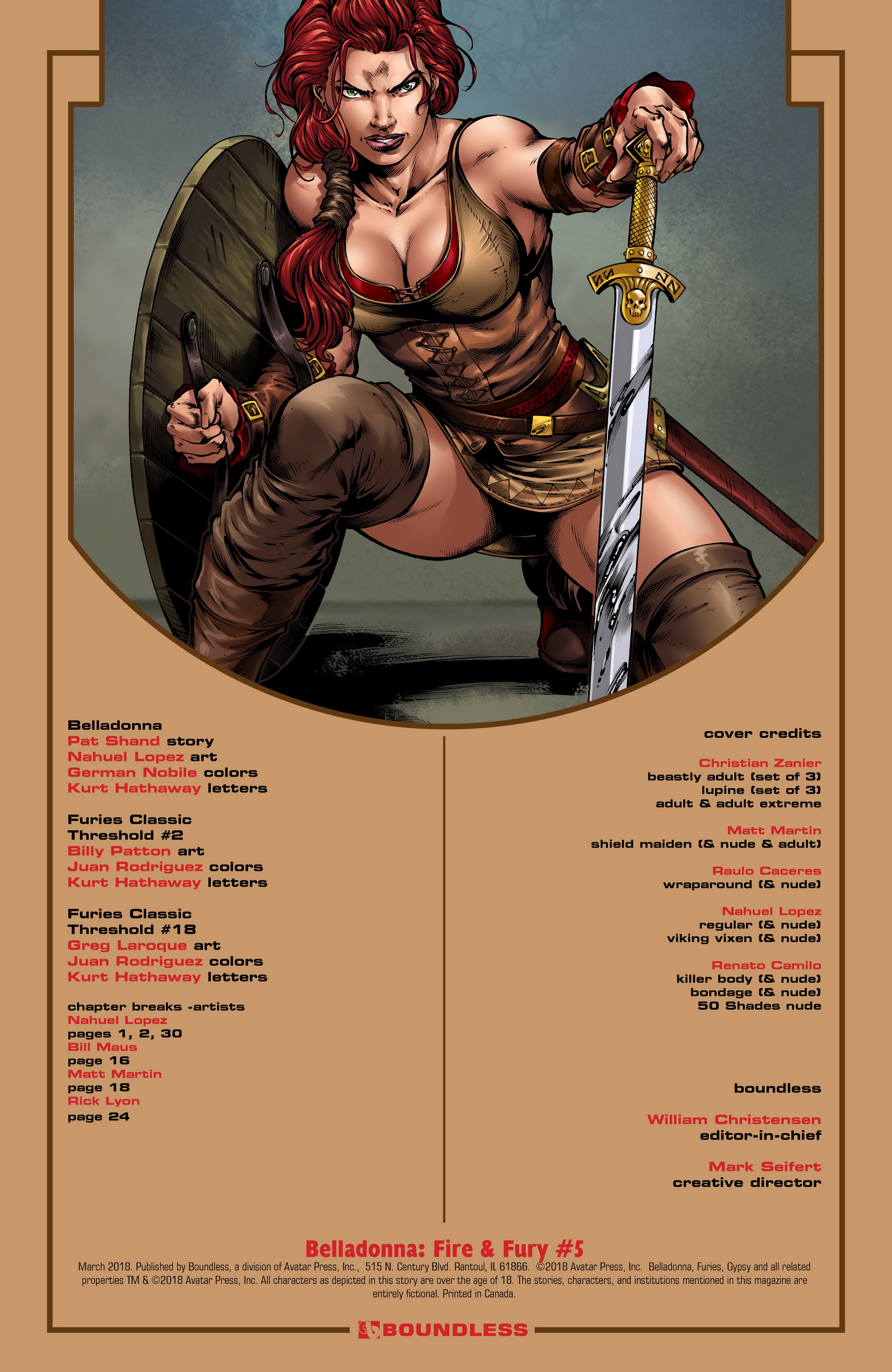 Belladonna Fire Fury (2017): Chapter 5 - Page 2