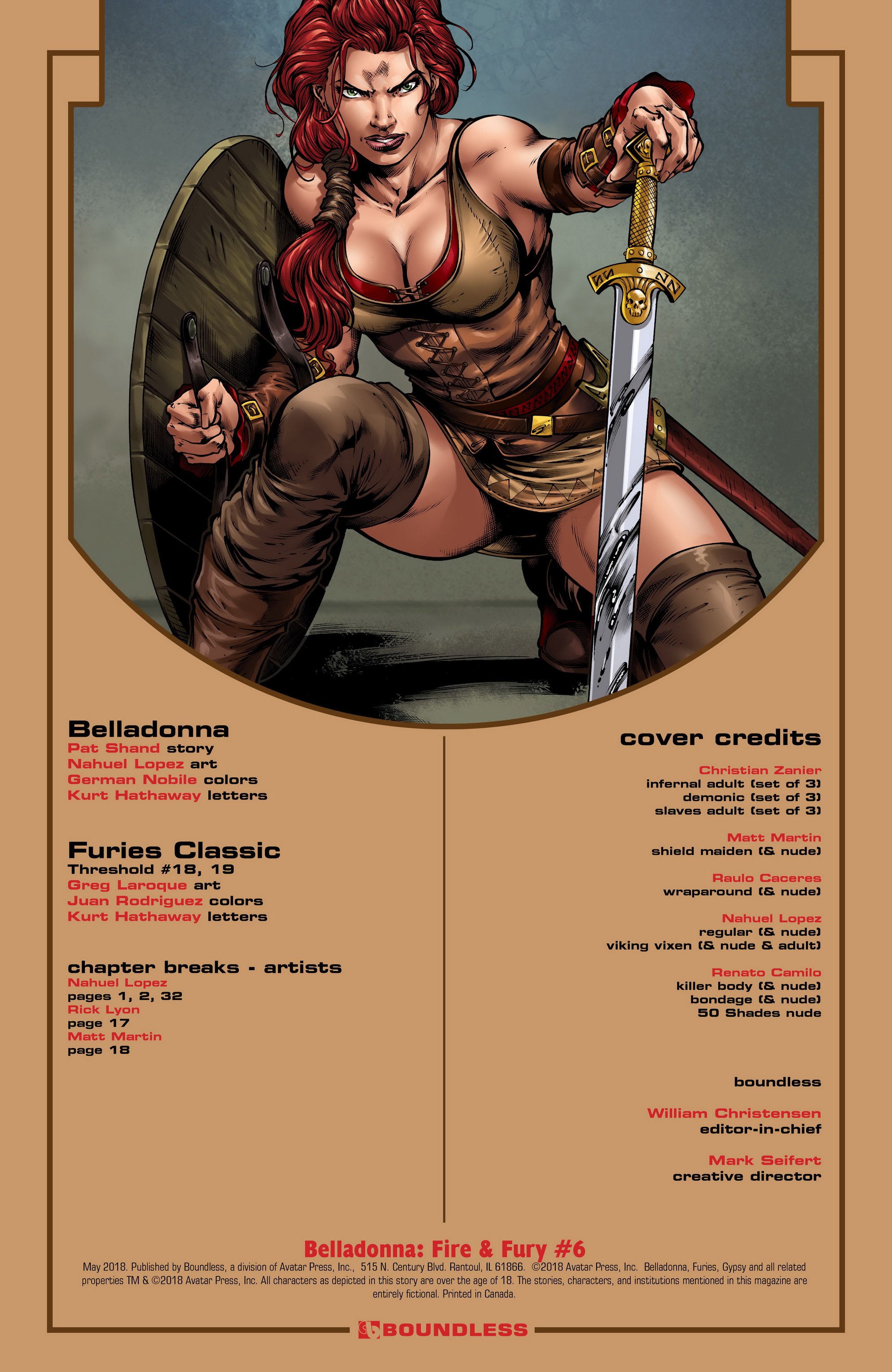 Belladonna Fire Fury (2017): Chapter 6 - Page 2