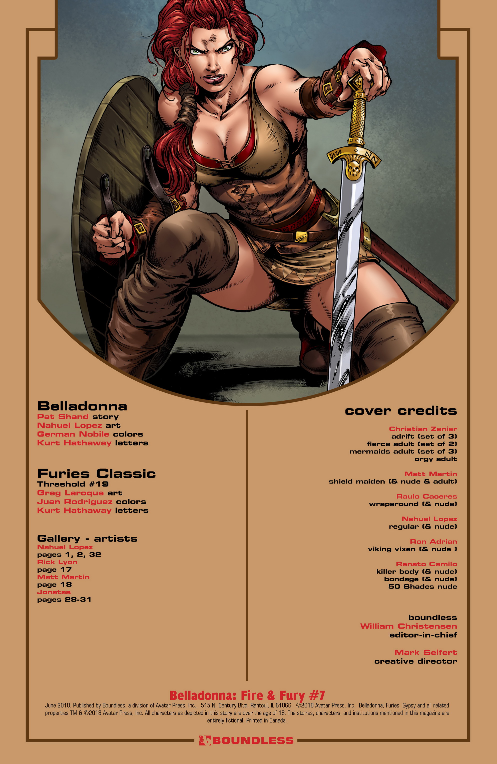 Belladonna Fire Fury (2017): Chapter 7 - Page 2