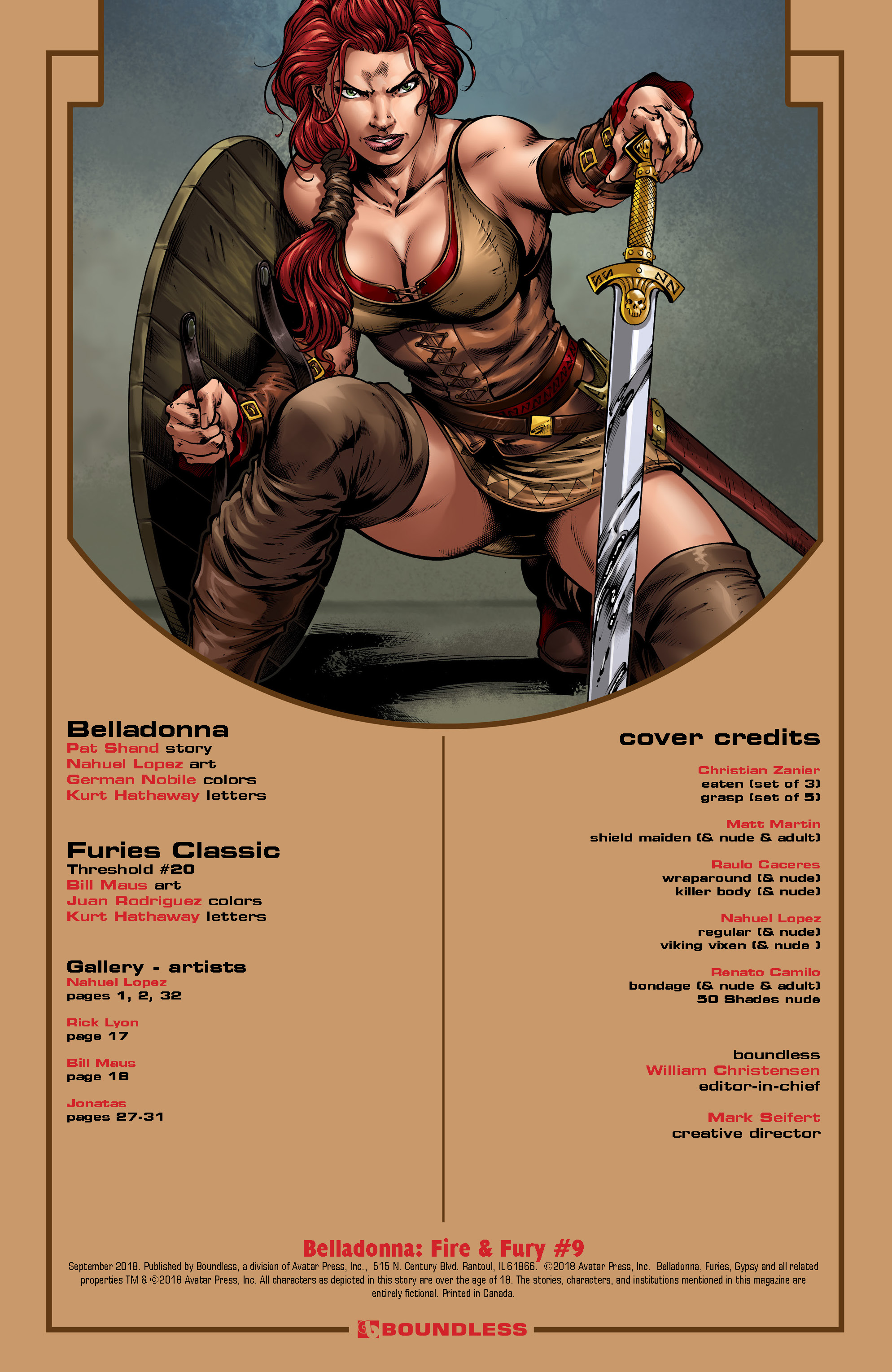 Belladonna Fire Fury (2017): Chapter 9 - Page 2