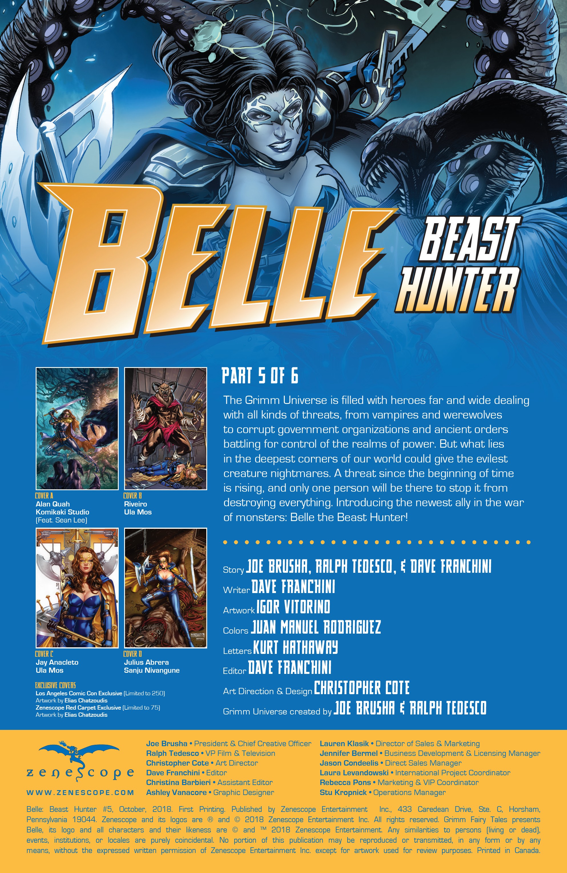 Belle: Beast Hunter (2018): Chapter 5 - Page 2