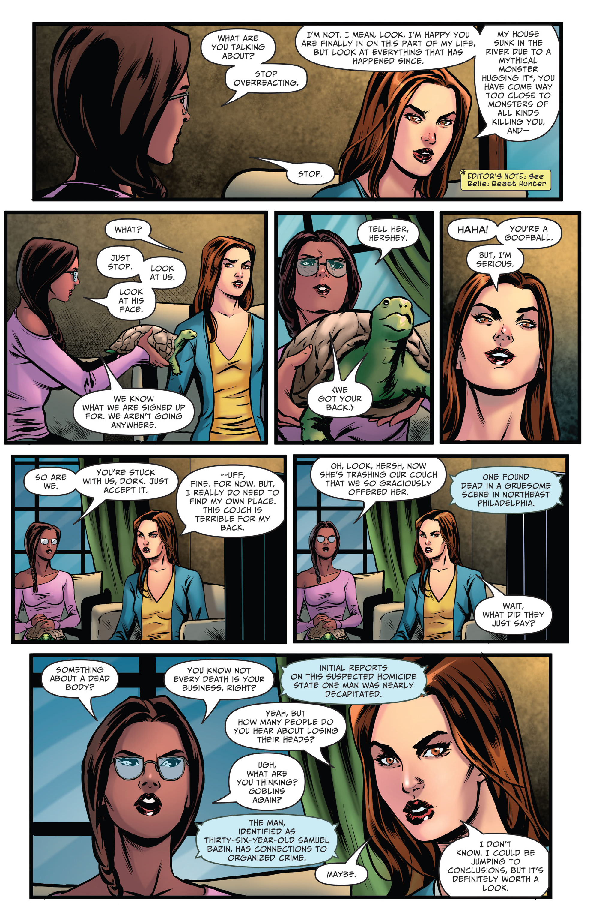 Belle: Dead of Winter (2021-): Chapter 1 - Page 8