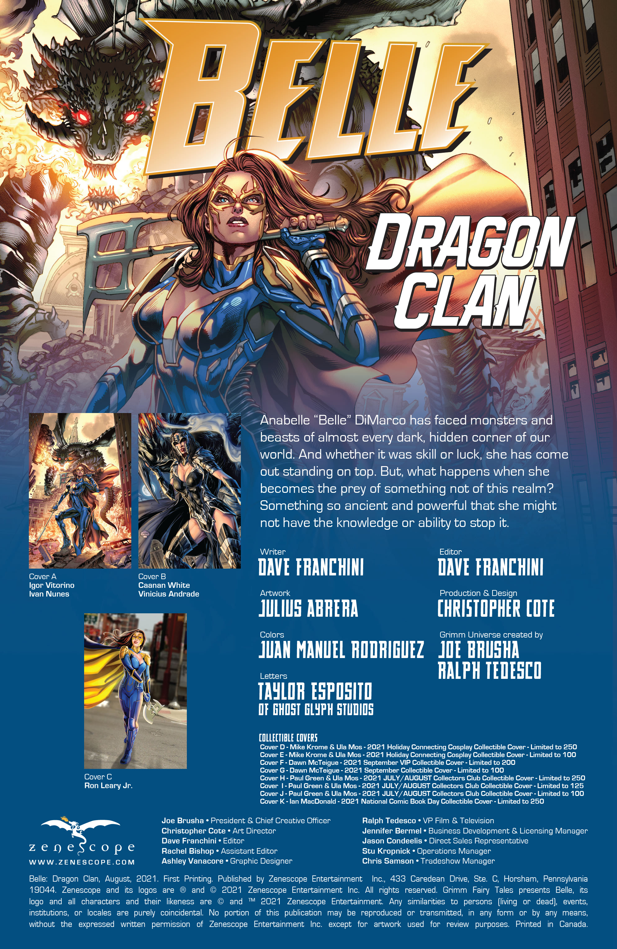 Belle: Dragon Clan (2021): Chapter 1 - Page 2