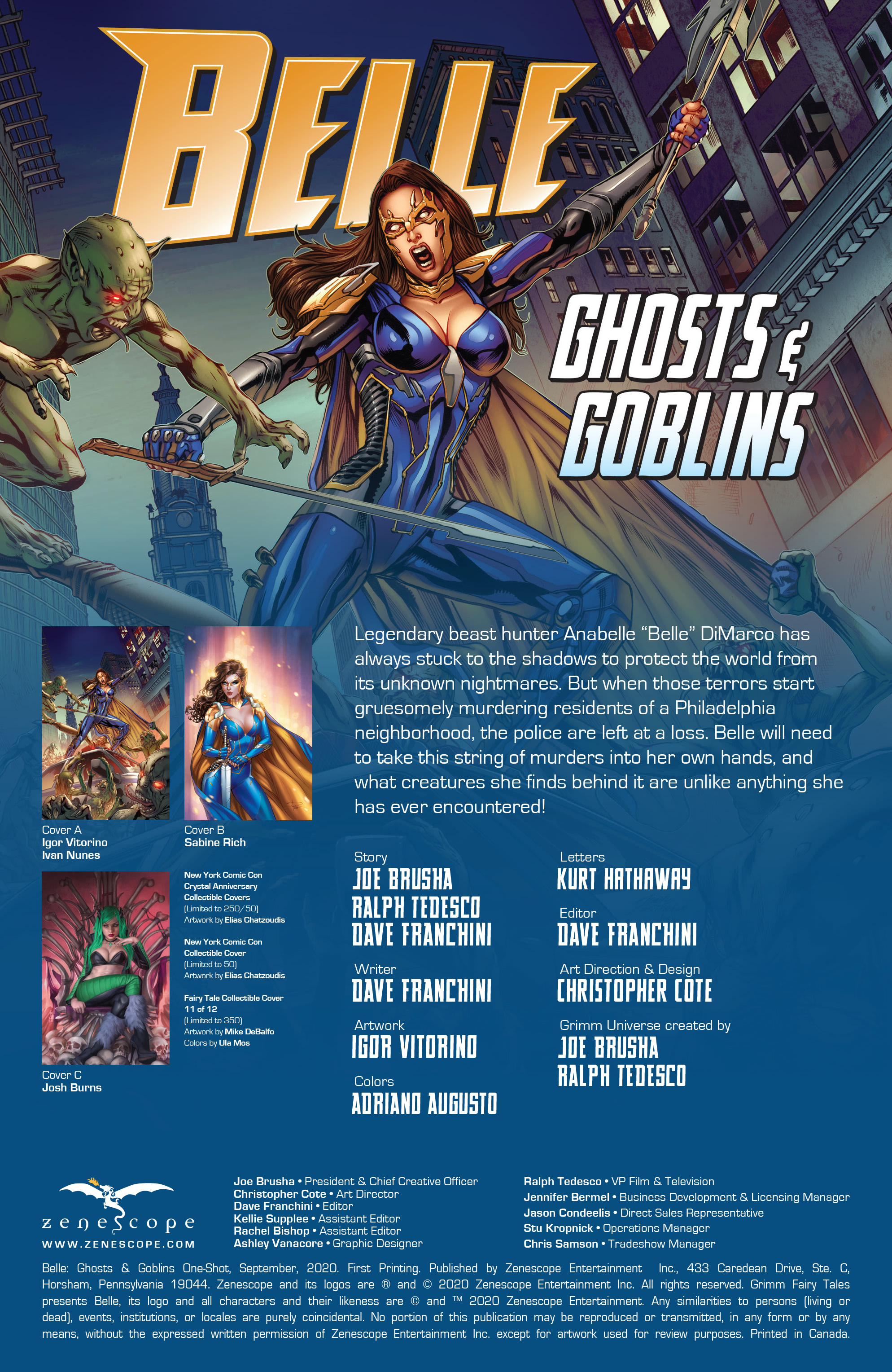 Belle: Ghosts & Goblins (2020): Chapter 1 - Page 2