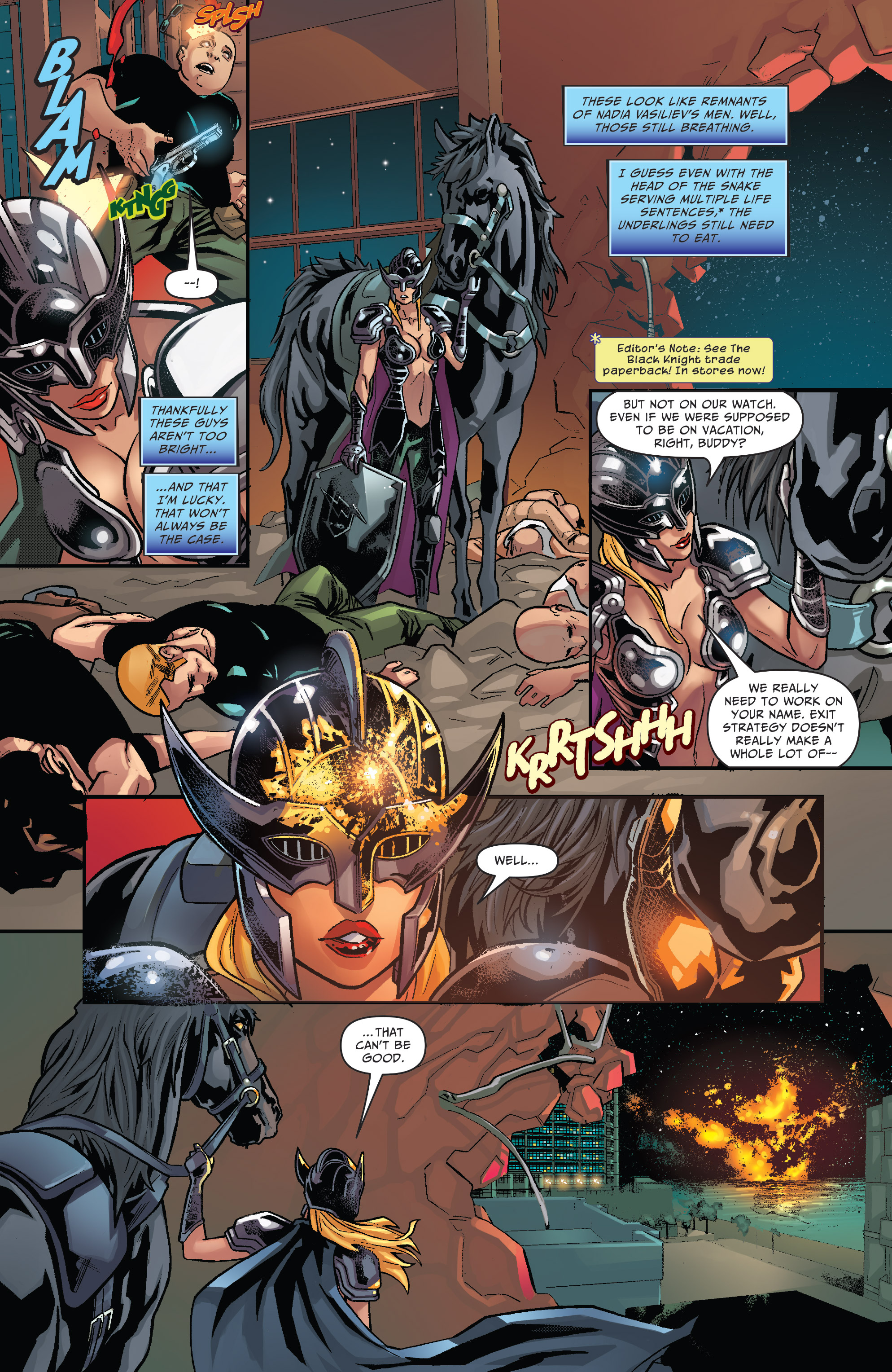 Belle vs The Black Knight (2020-): Chapter 1 - Page 7