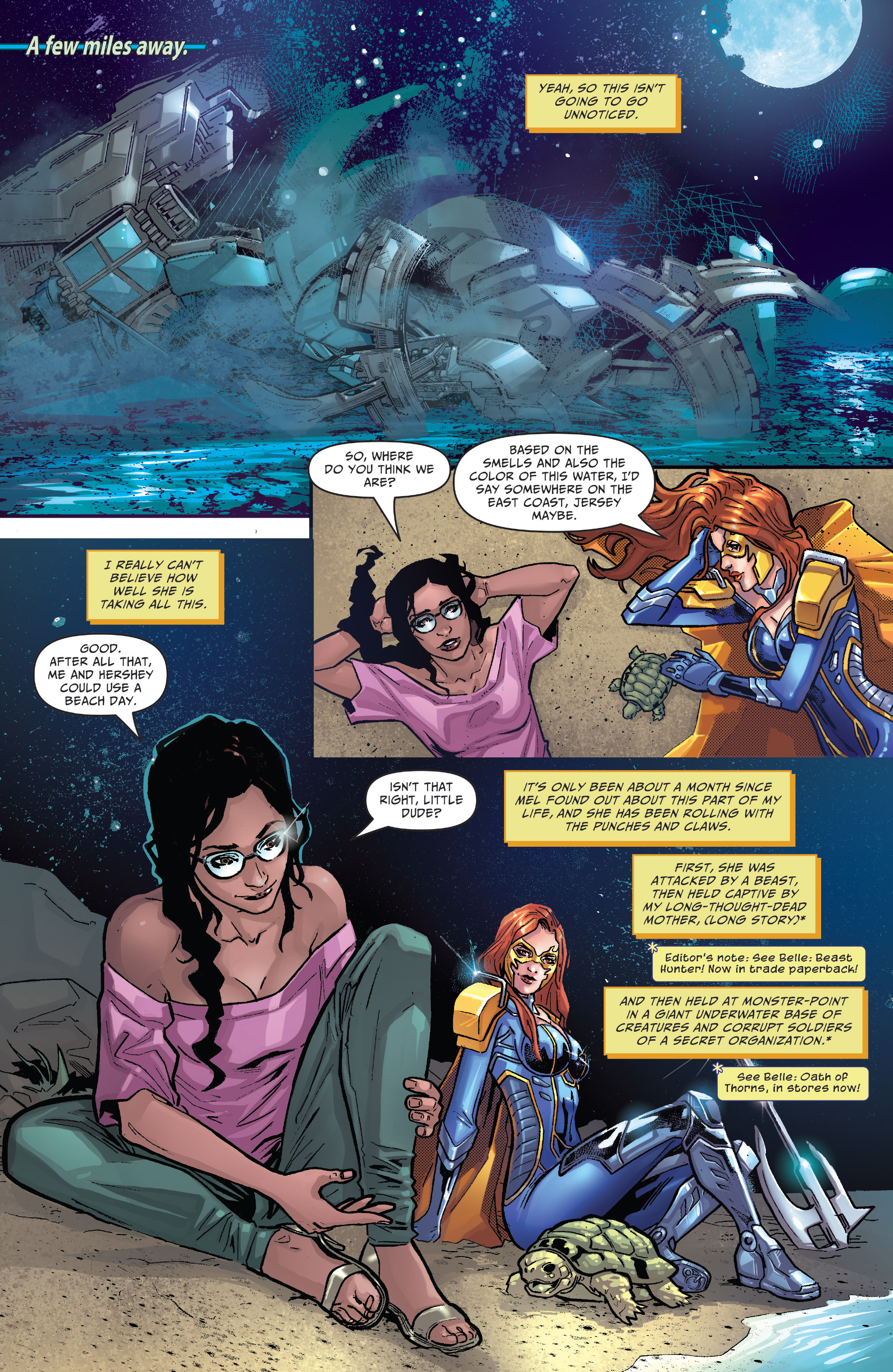 Belle vs The Black Knight (2020-): Chapter 1 - Page 8