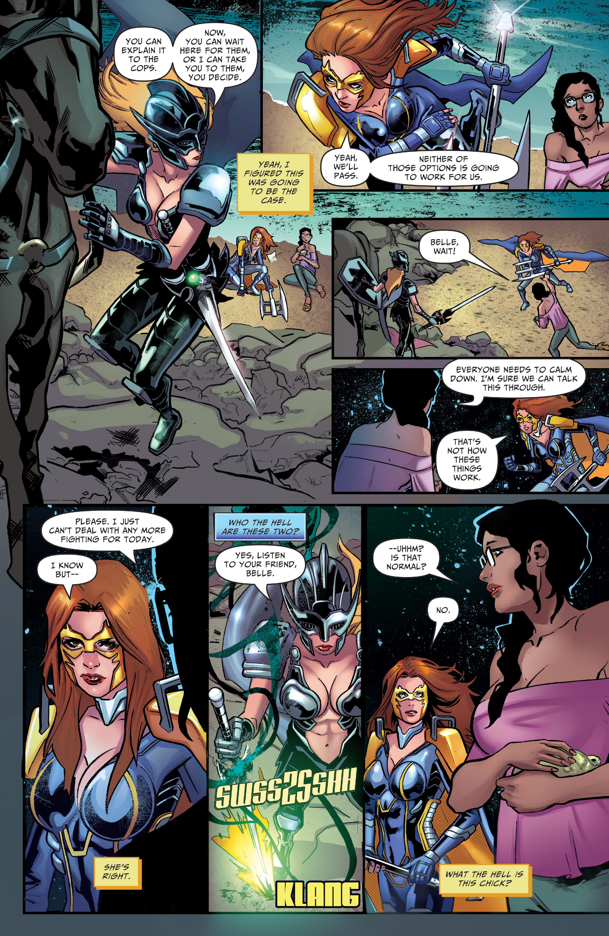 Belle vs The Black Knight (2020-): Chapter 1 - Page 11