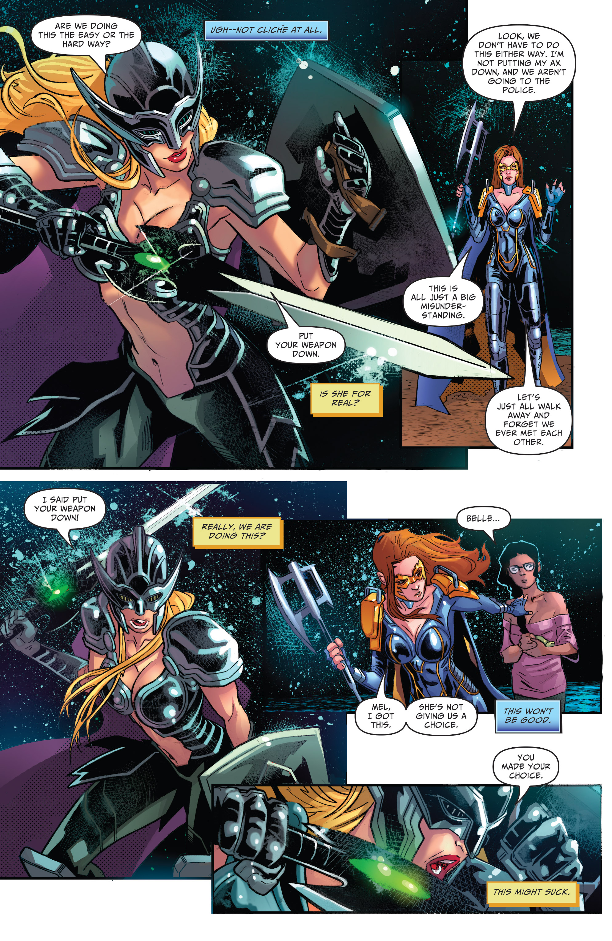 Belle vs The Black Knight (2020-): Chapter 1 - Page 12