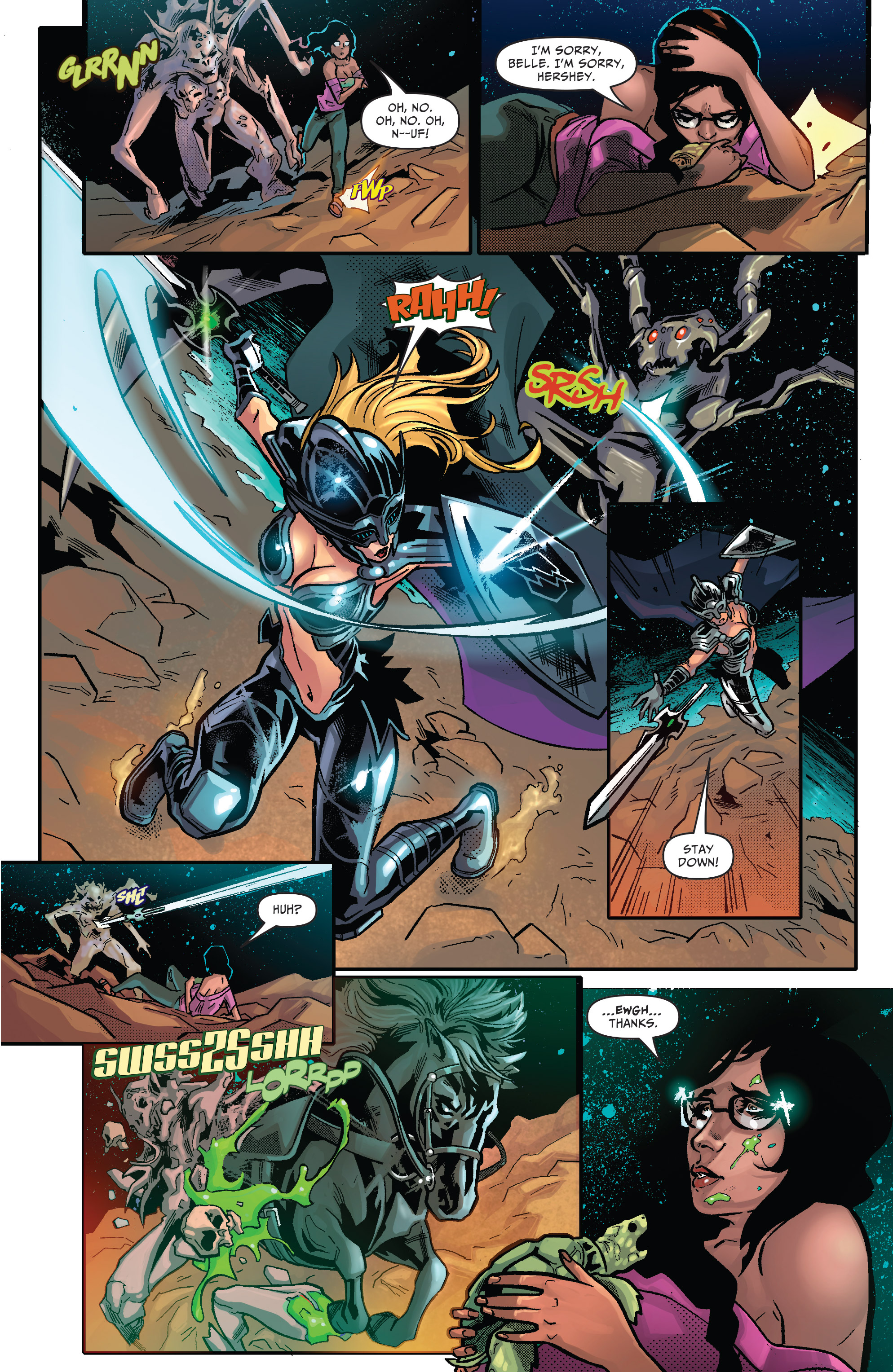 Belle vs The Black Knight (2020-): Chapter 1 - Page 21