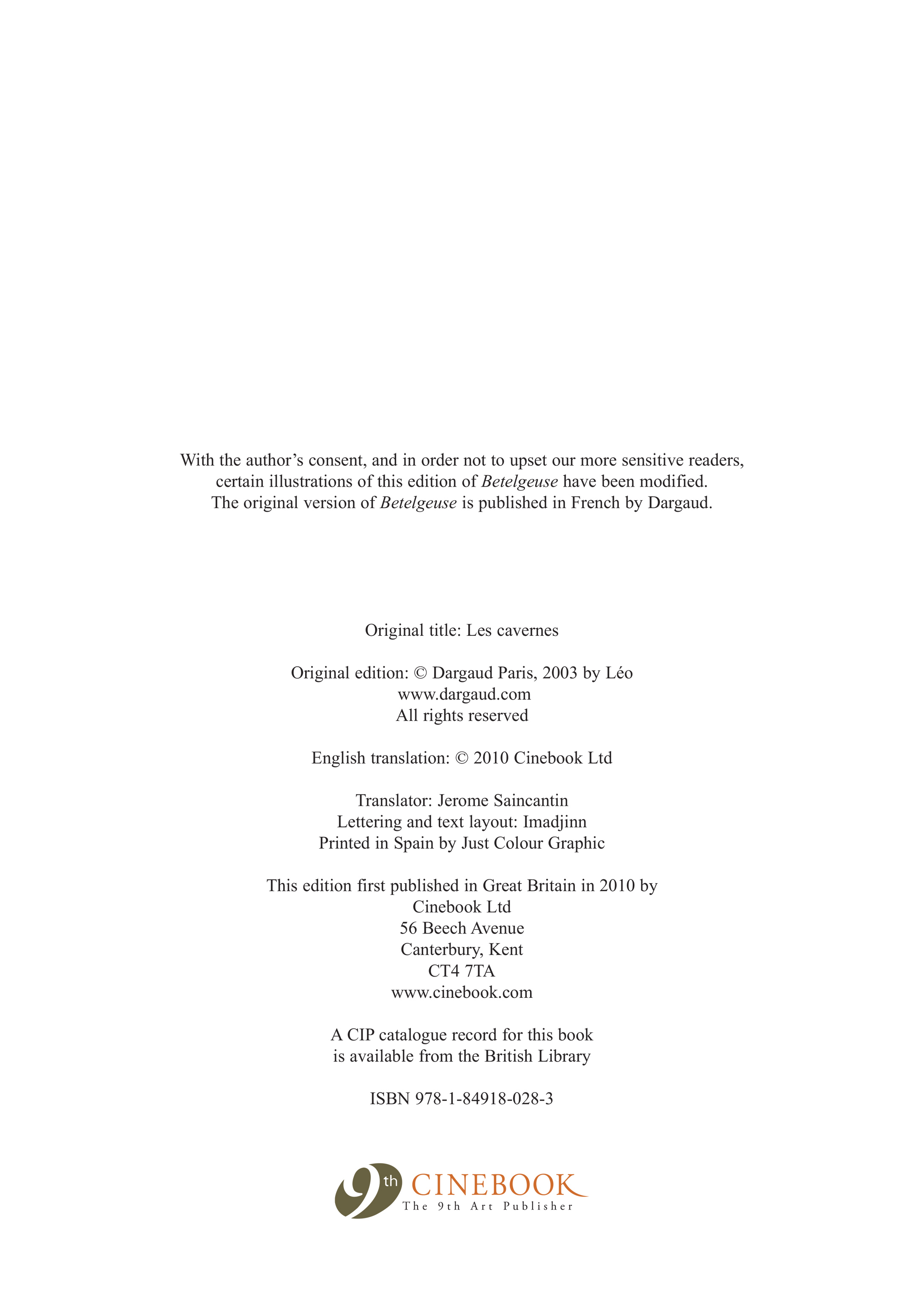 Betelgeuse (2009-2010): Chapter 2 - Page 3