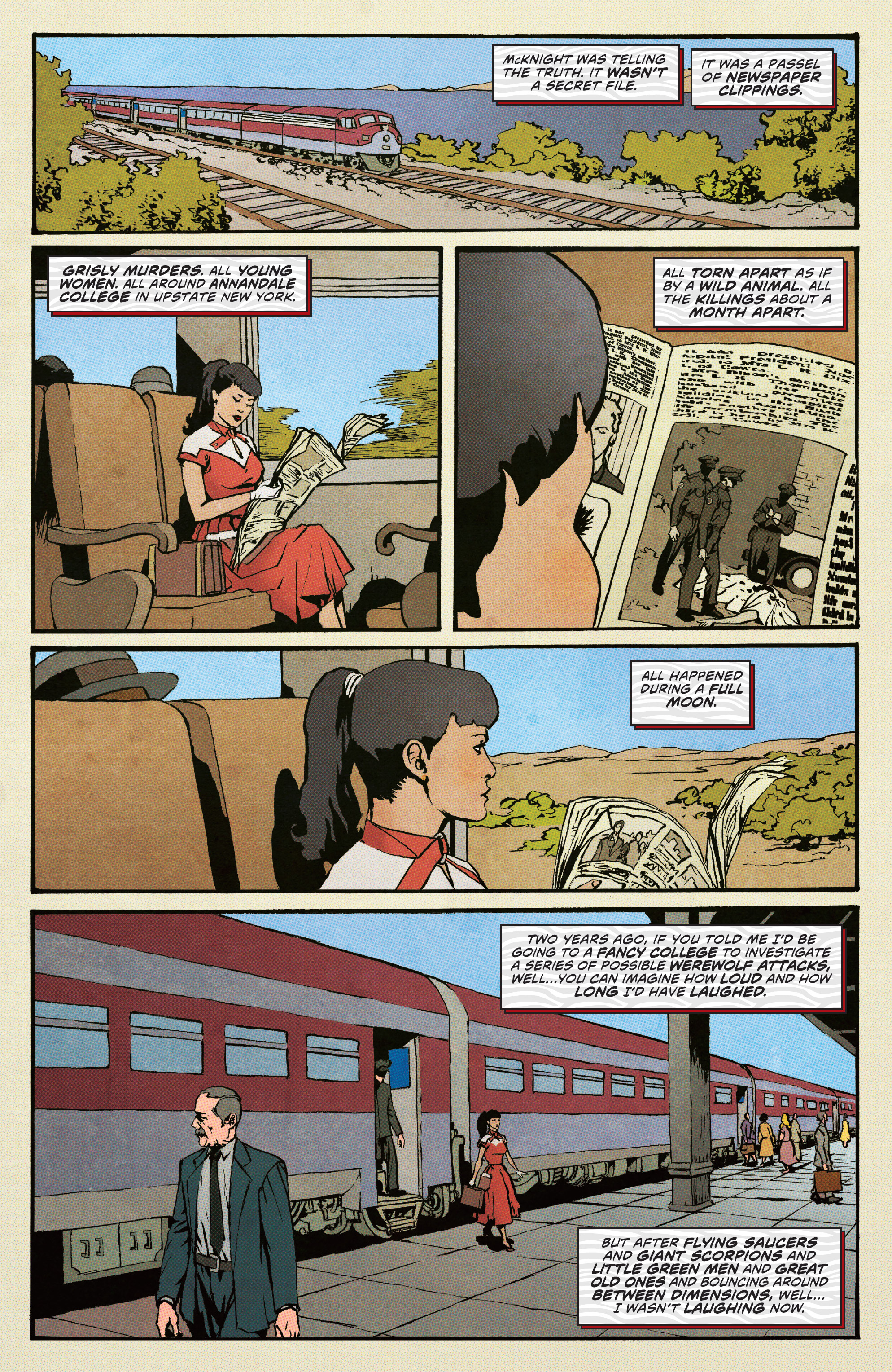 Bettie Page: 2019 Halloween Special: Chapter 1 - Page 7