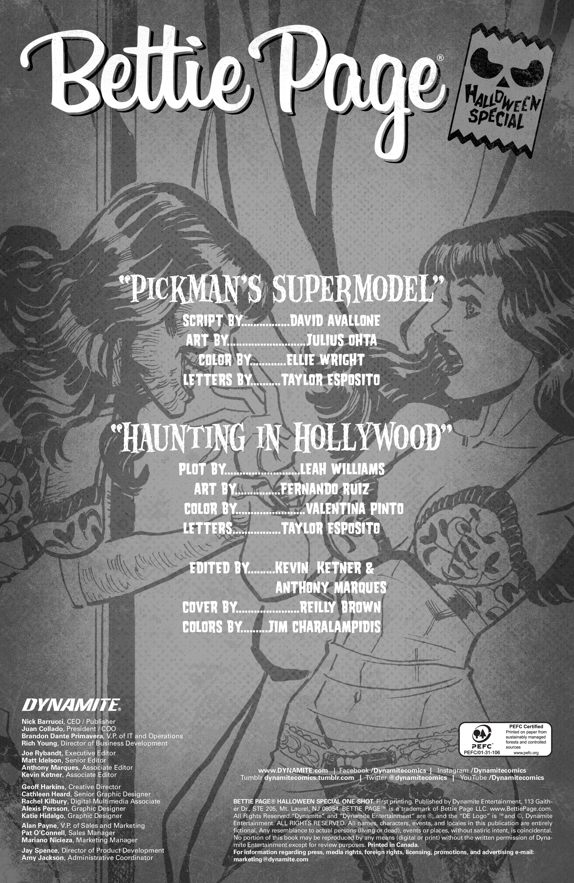 Bettie Page: Halloween Special (2018): Chapter 1 - Page 2
