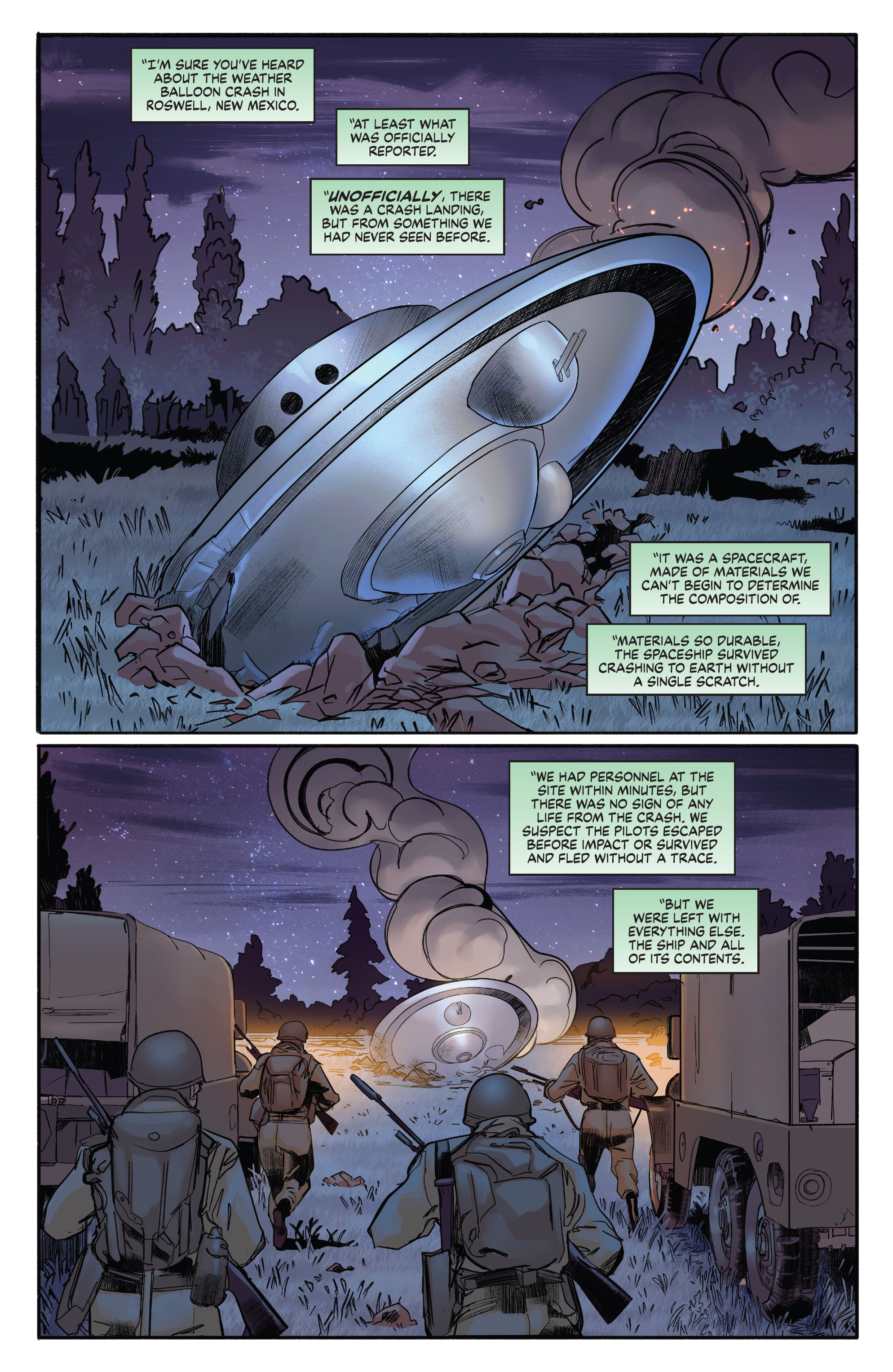 Bettie Page: The Alien Agenda (2022-): Chapter 1 - Page 10