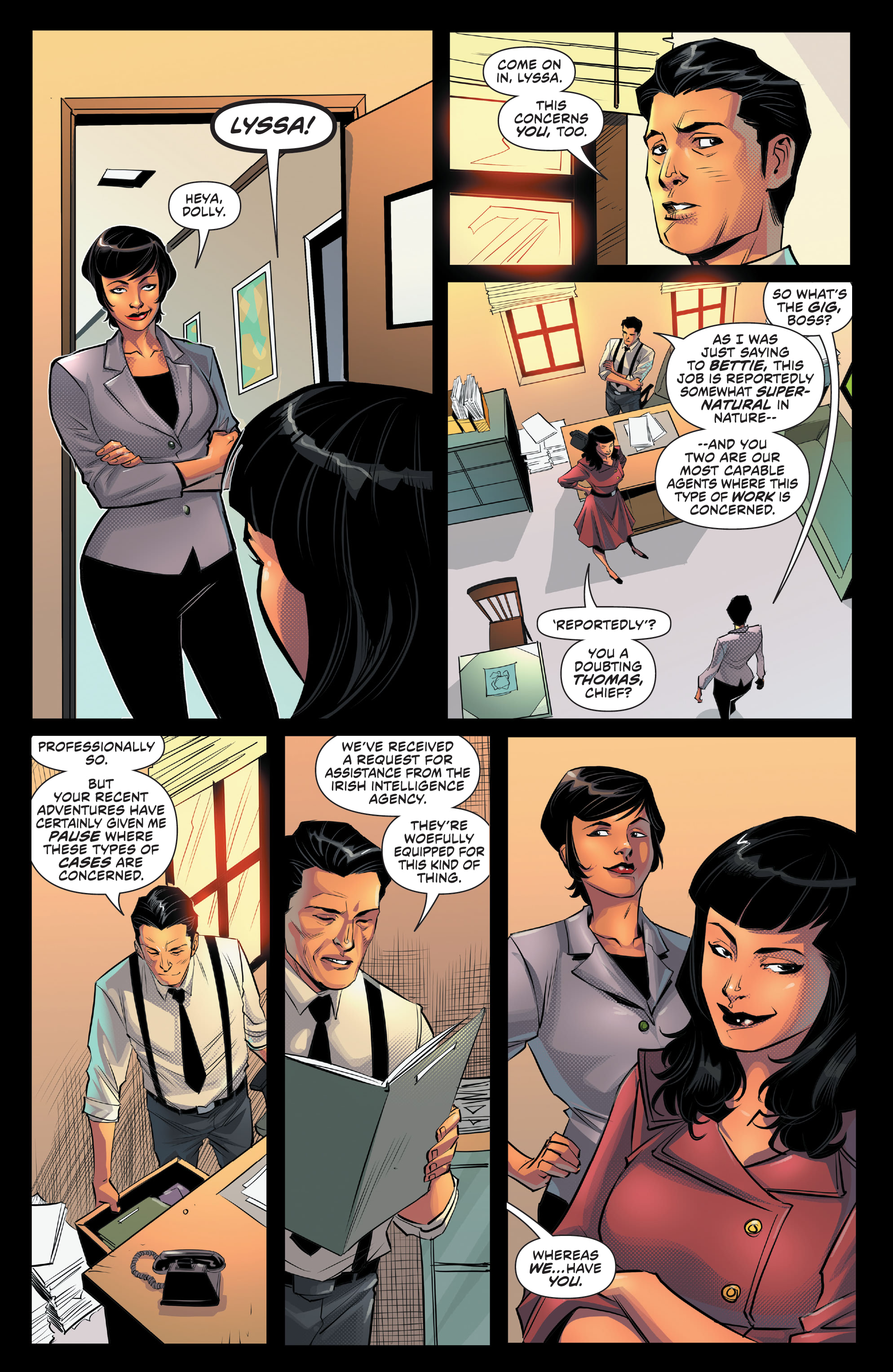 Bettie Page & The Curse of the Banshee (2021-): Chapter 1 - Page 11
