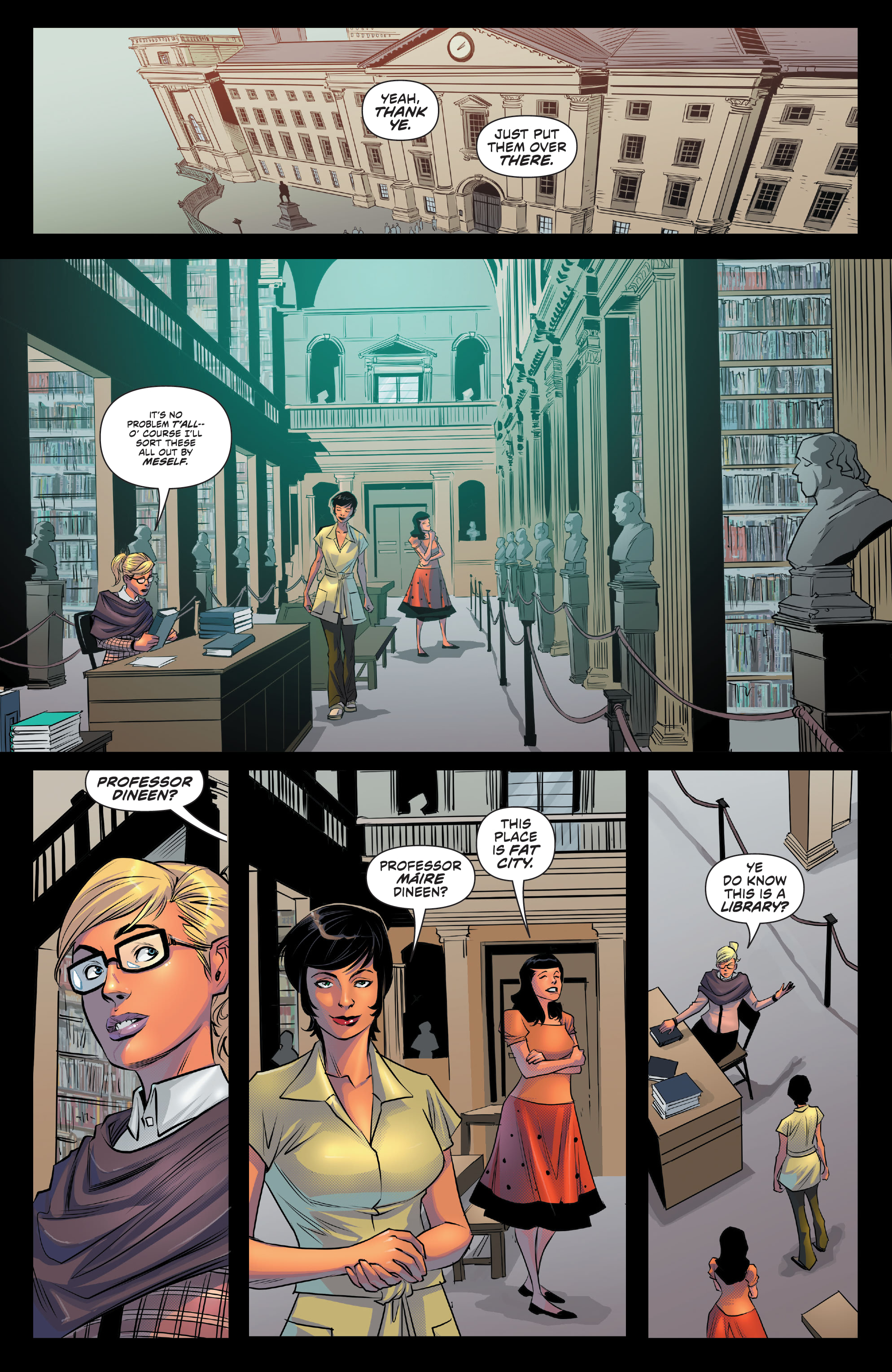 Bettie Page & The Curse of the Banshee (2021-): Chapter 1 - Page 14
