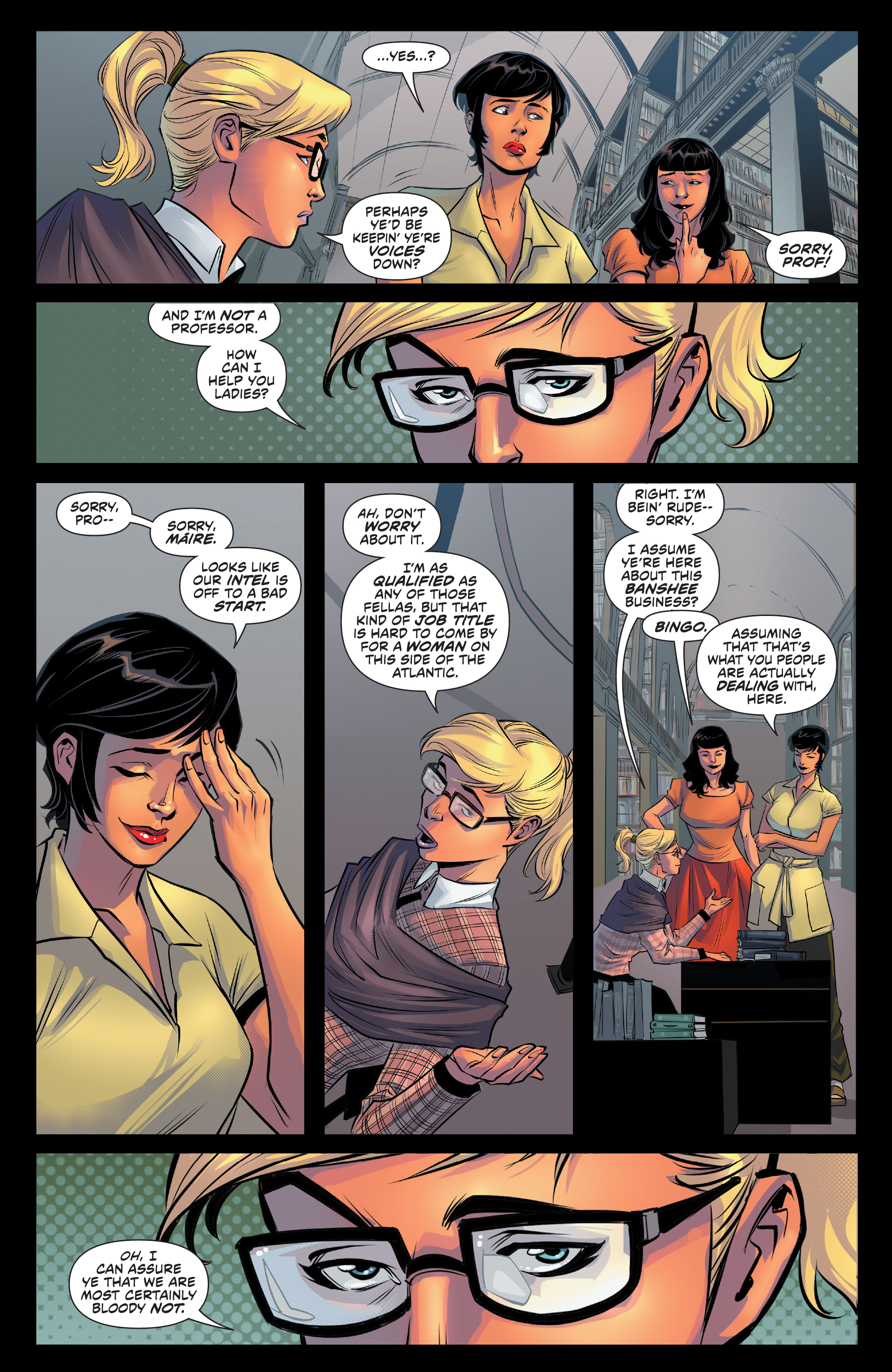 Bettie Page & The Curse of the Banshee (2021-): Chapter 1 - Page 15