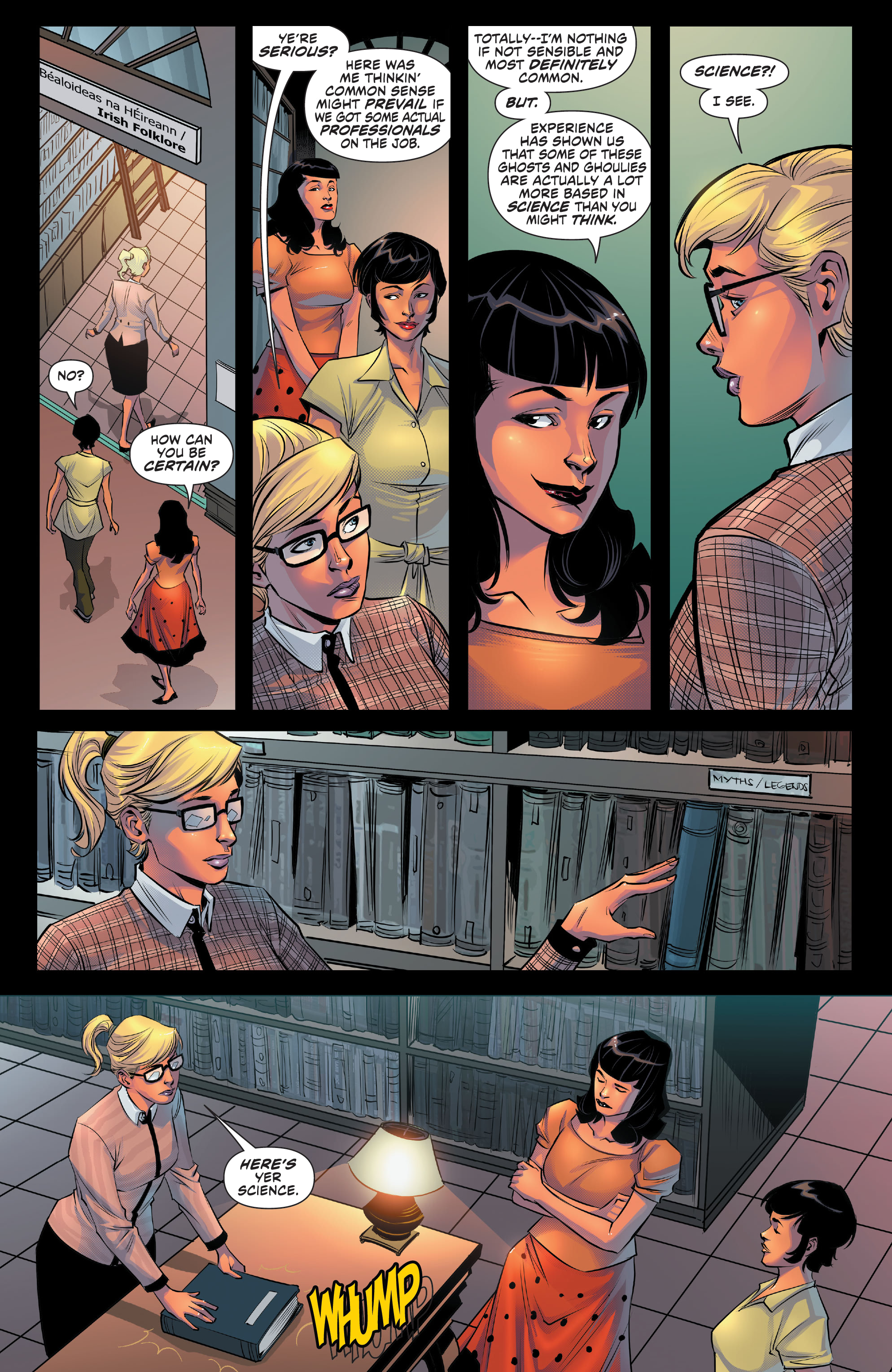 Bettie Page & The Curse of the Banshee (2021-): Chapter 1 - Page 16