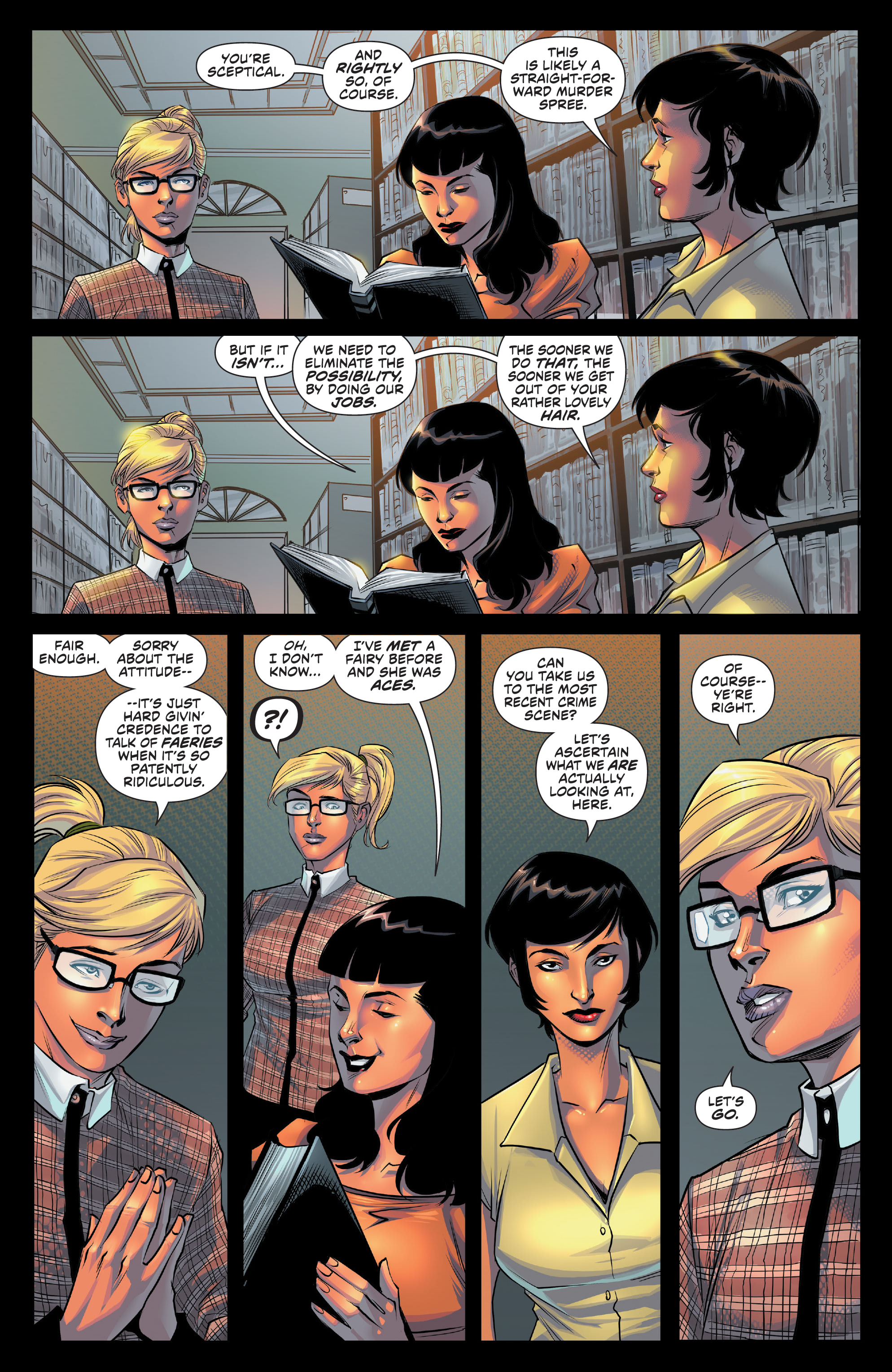 Bettie Page & The Curse of the Banshee (2021-): Chapter 1 - Page 17