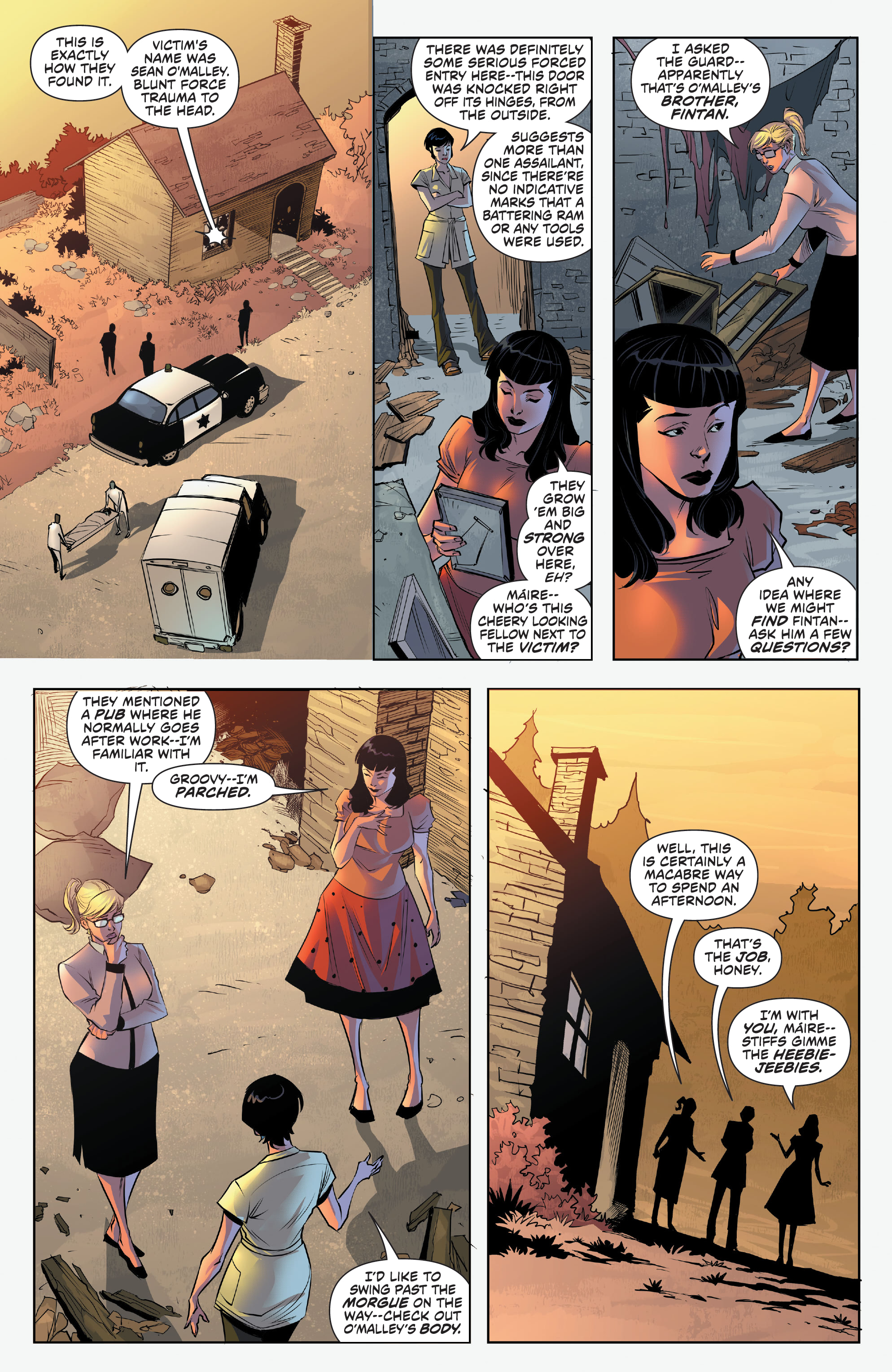 Bettie Page & The Curse of the Banshee (2021-): Chapter 1 - Page 18
