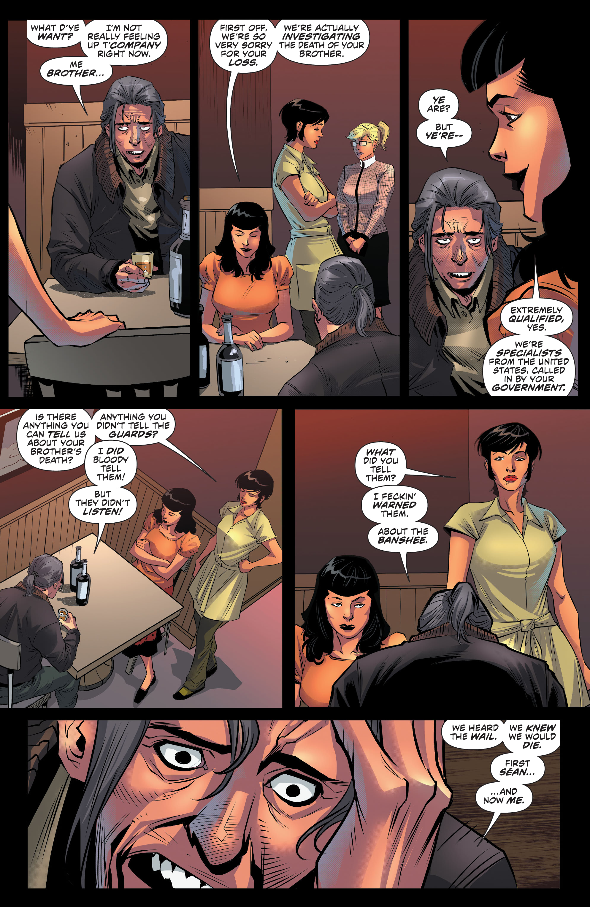 Bettie Page & The Curse of the Banshee (2021-): Chapter 1 - Page 22