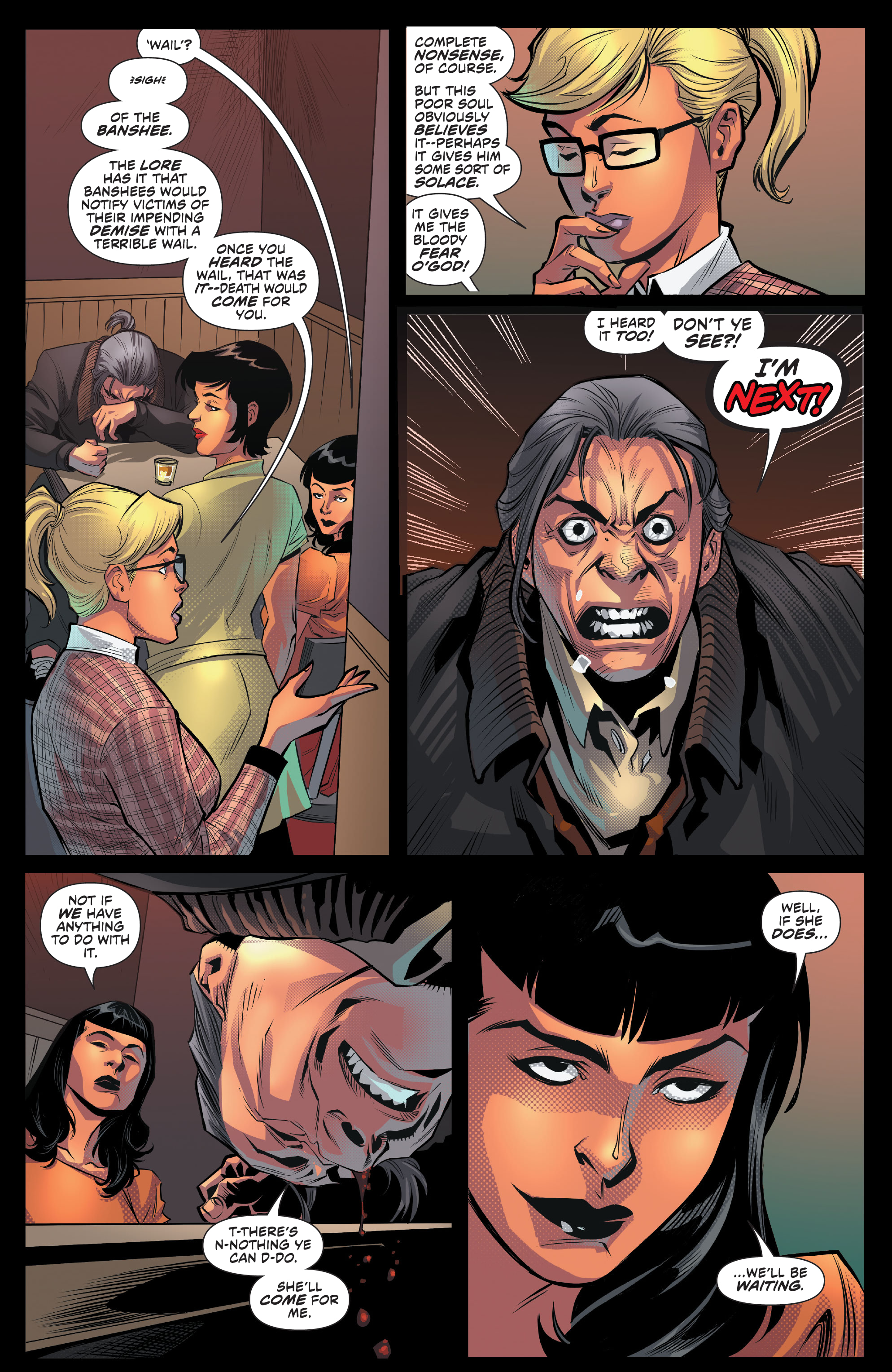 Bettie Page & The Curse of the Banshee (2021-): Chapter 1 - Page 23