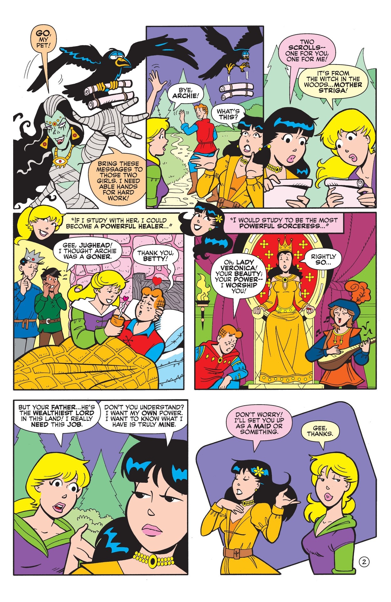 Betty and Veronica Friends Forever: Once Upon a Time (2025-): Chapter 1 - Page 4