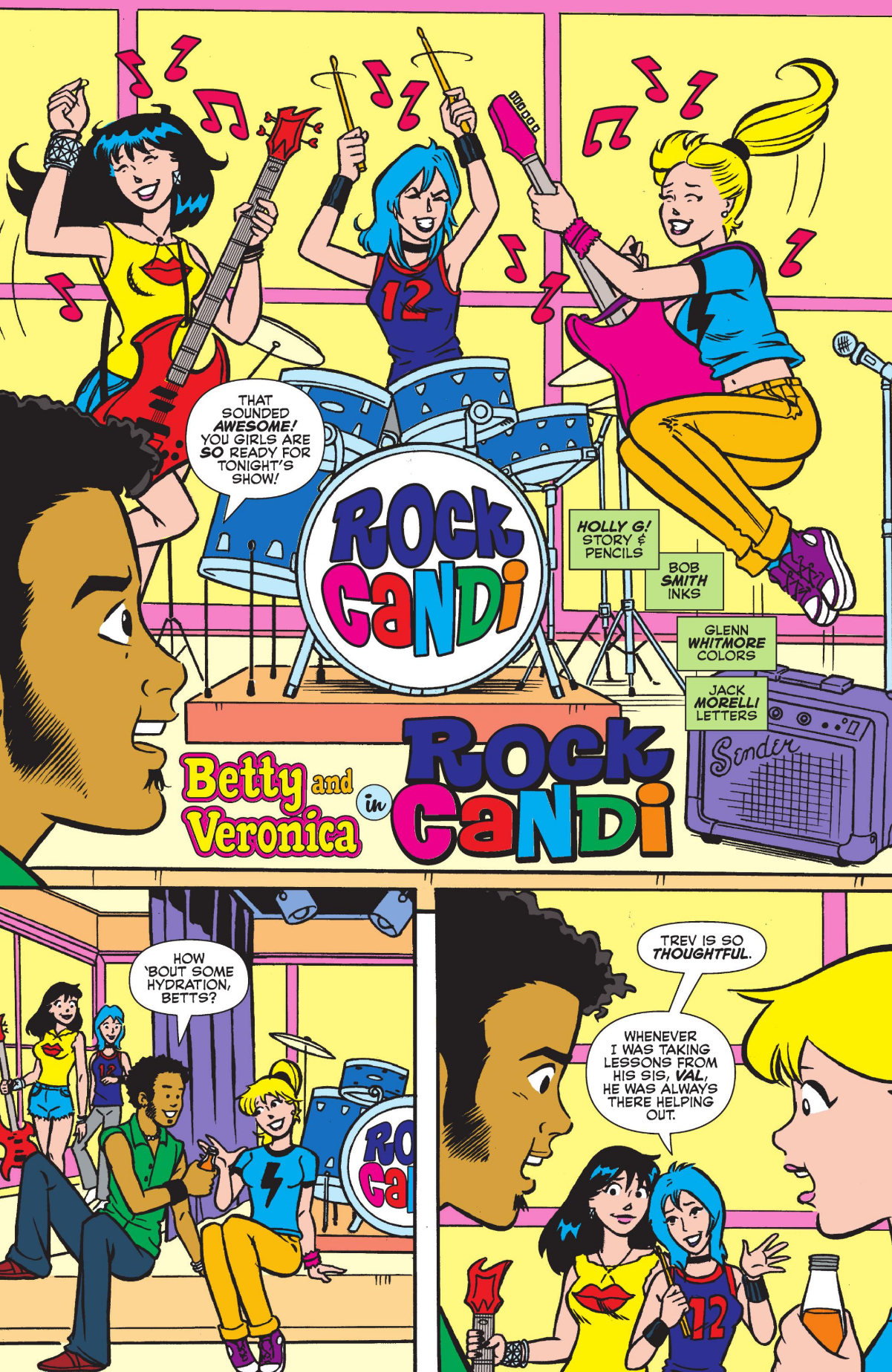 Betty and Veronica Friends Forever: Rock 'n' Roll (2023): Chapter 1 - Page 3
