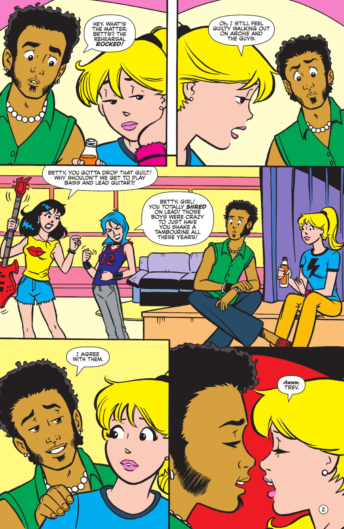 Betty and Veronica Friends Forever: Rock 'n' Roll (2023): Chapter 1 - Page 4