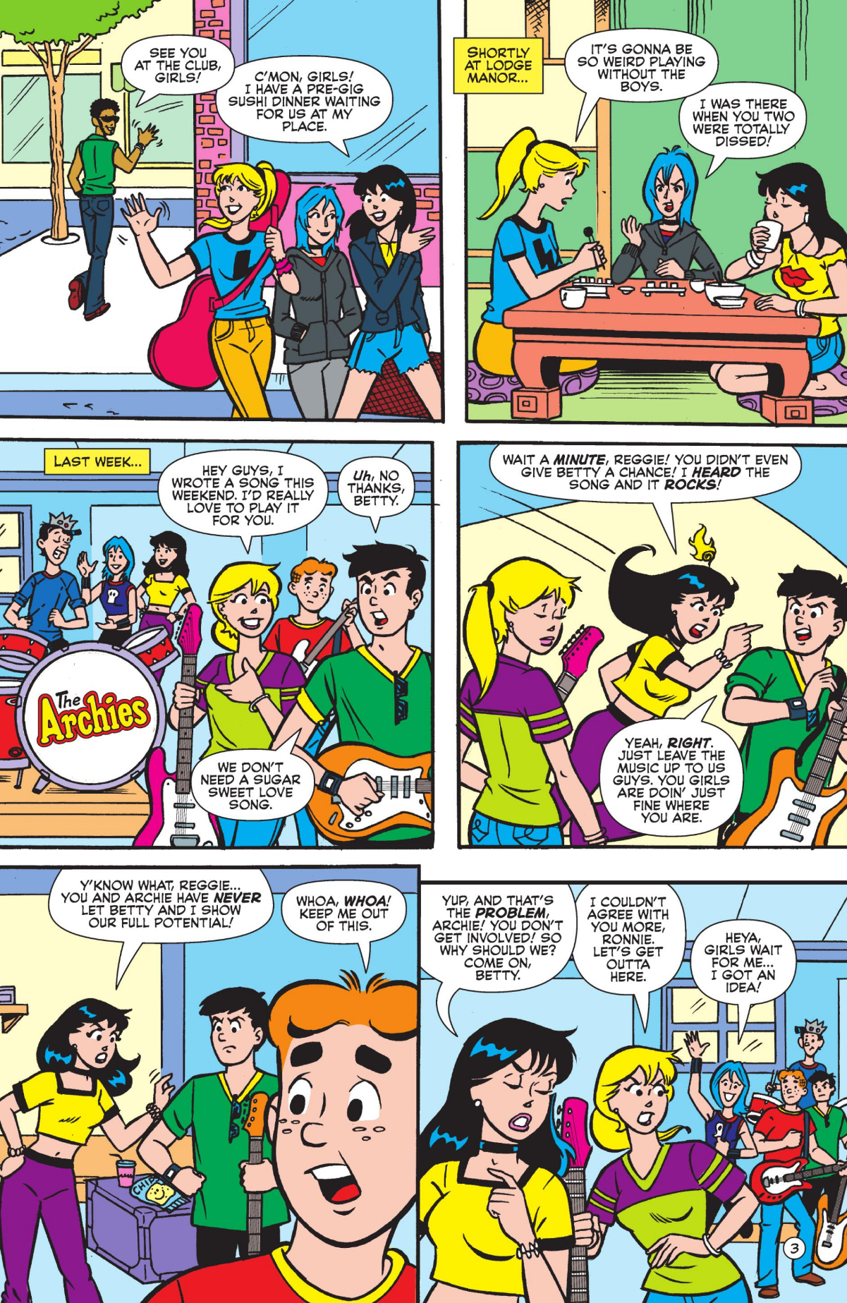 Betty and Veronica Friends Forever: Rock 'n' Roll (2023): Chapter 1 - Page 5