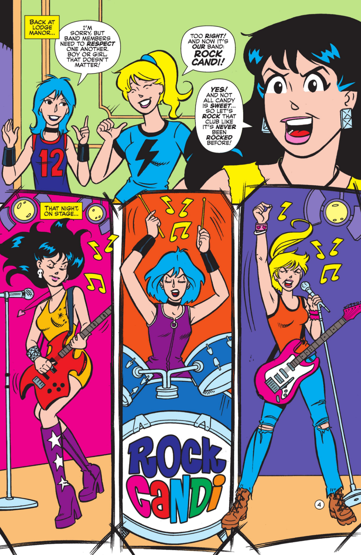 Betty and Veronica Friends Forever: Rock 'n' Roll (2023): Chapter 1 - Page 6