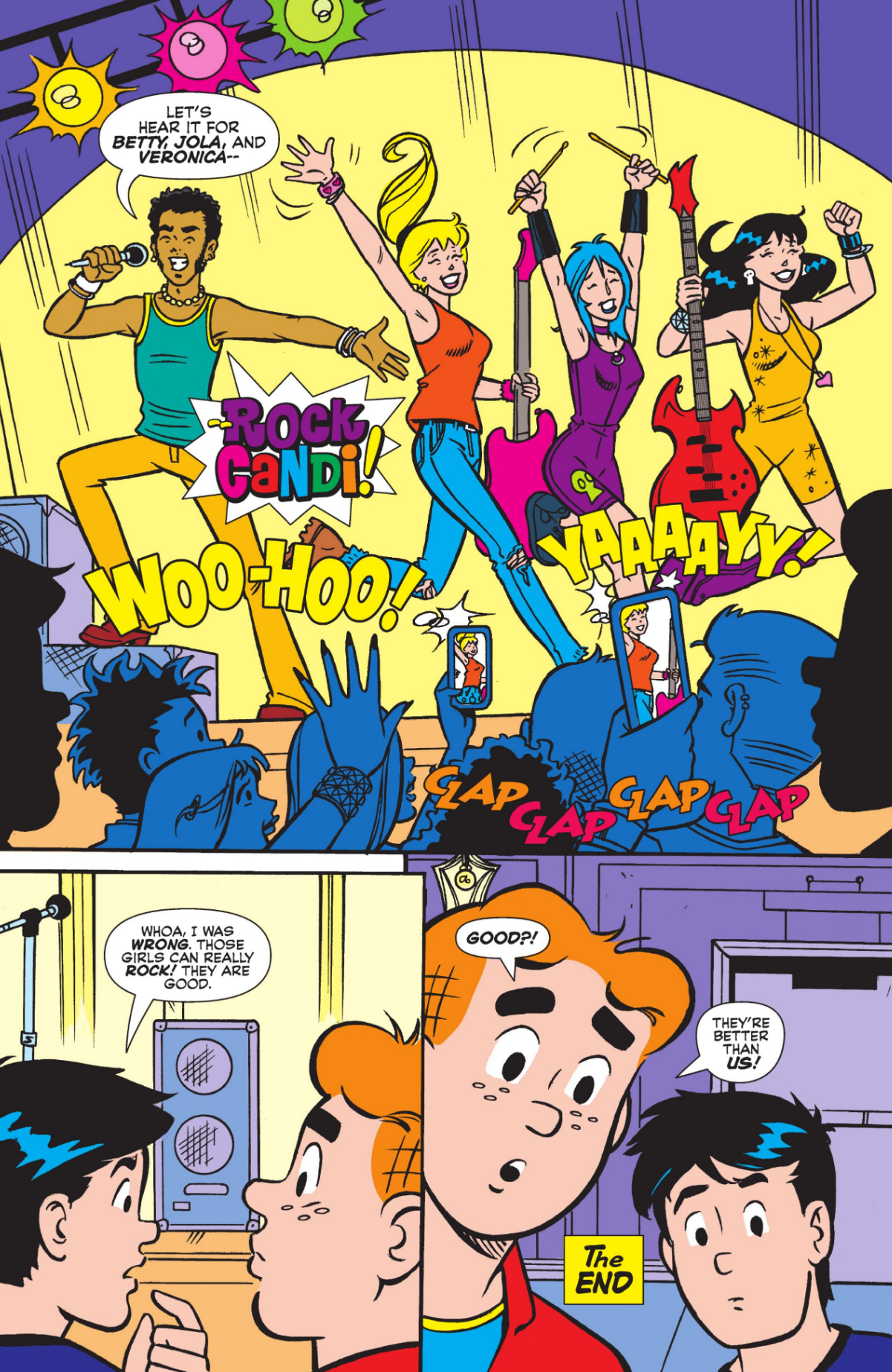 Betty and Veronica Friends Forever: Rock 'n' Roll (2023): Chapter 1 - Page 7