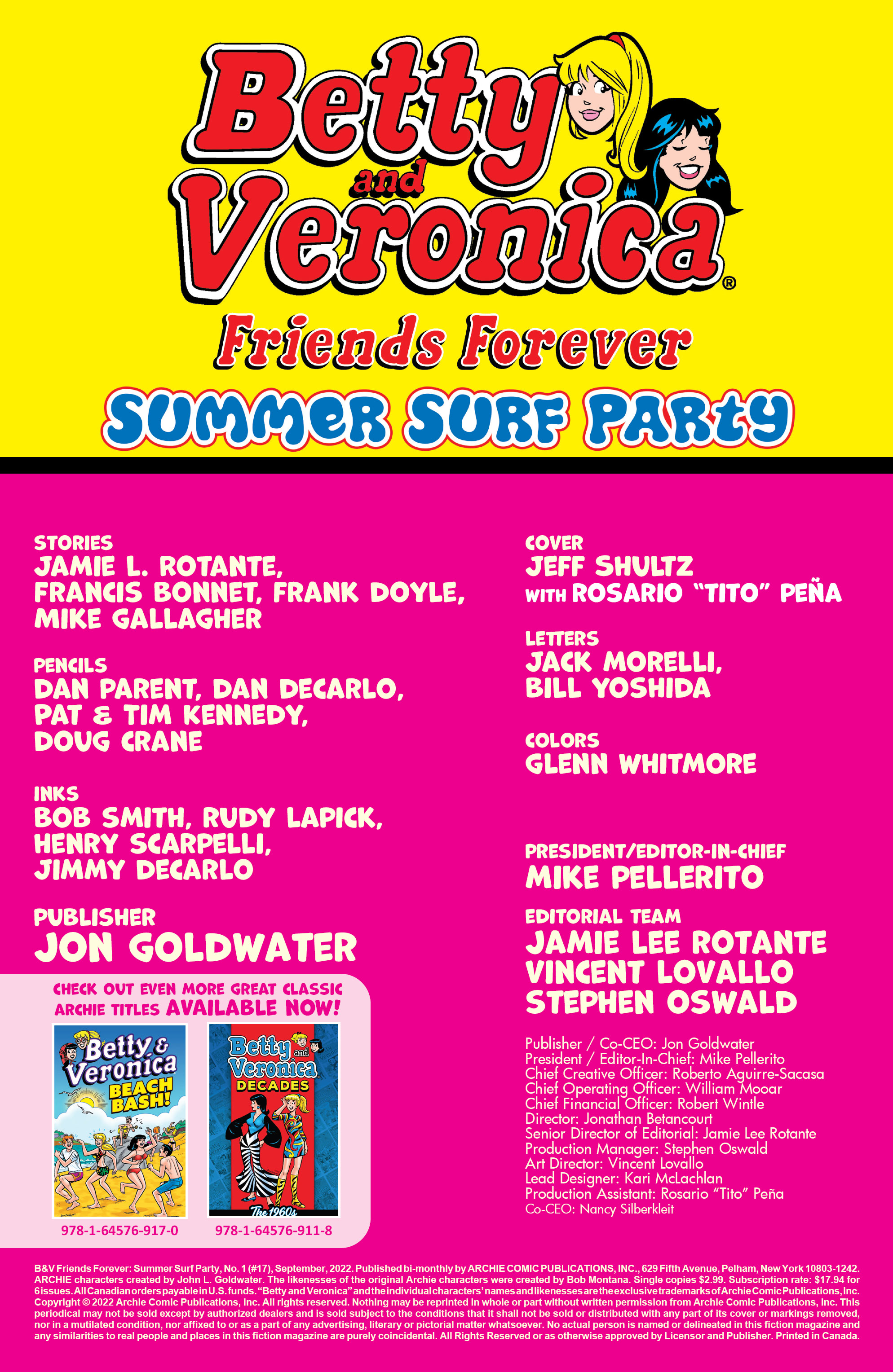 Betty and Veronica Friends Forever: Summer Surf Party (2022): Chapter 1 - Page 2
