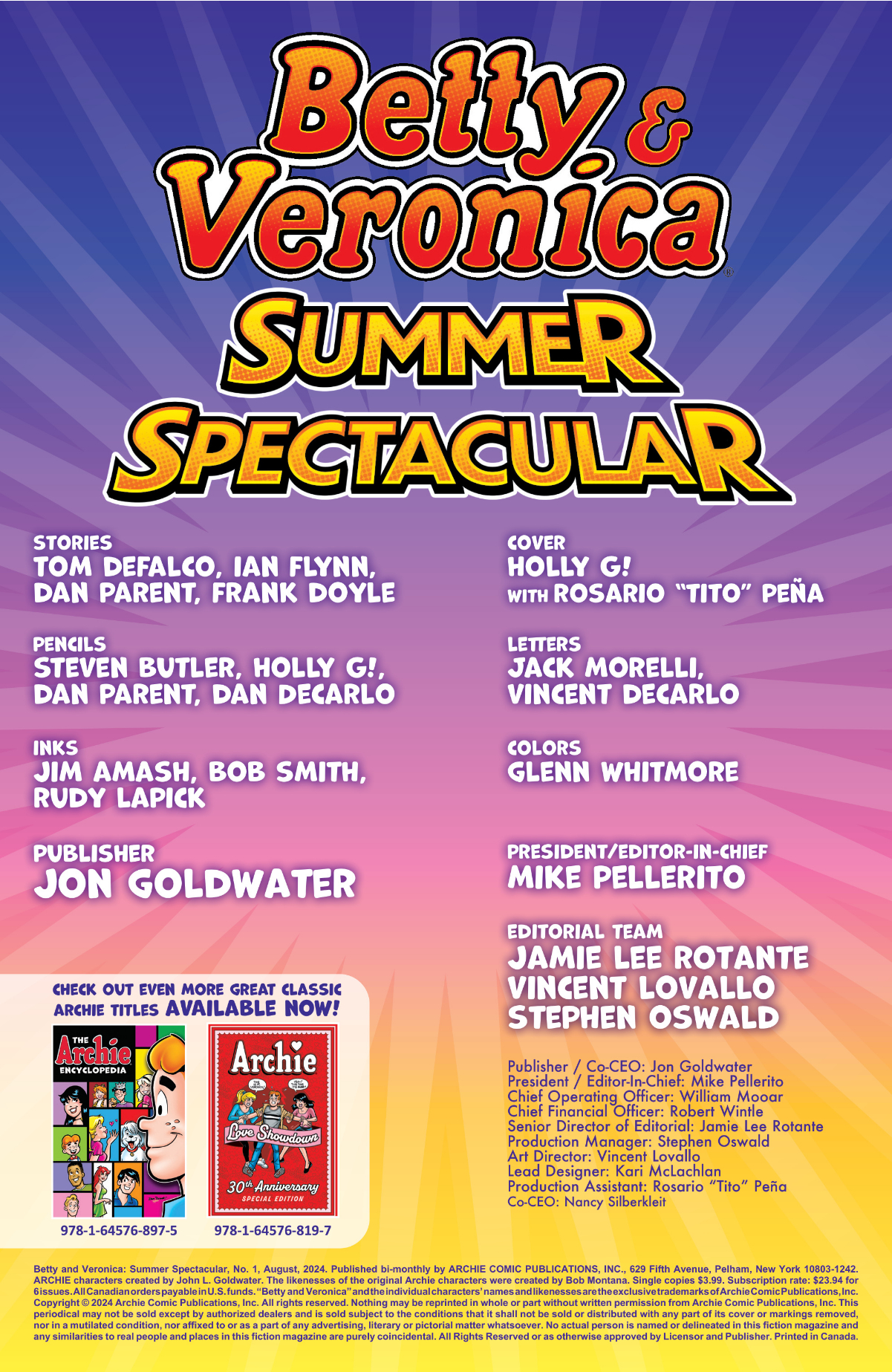 Betty and Veronica: Summer Spectacular (2024-): Chapter 1 - Page 2