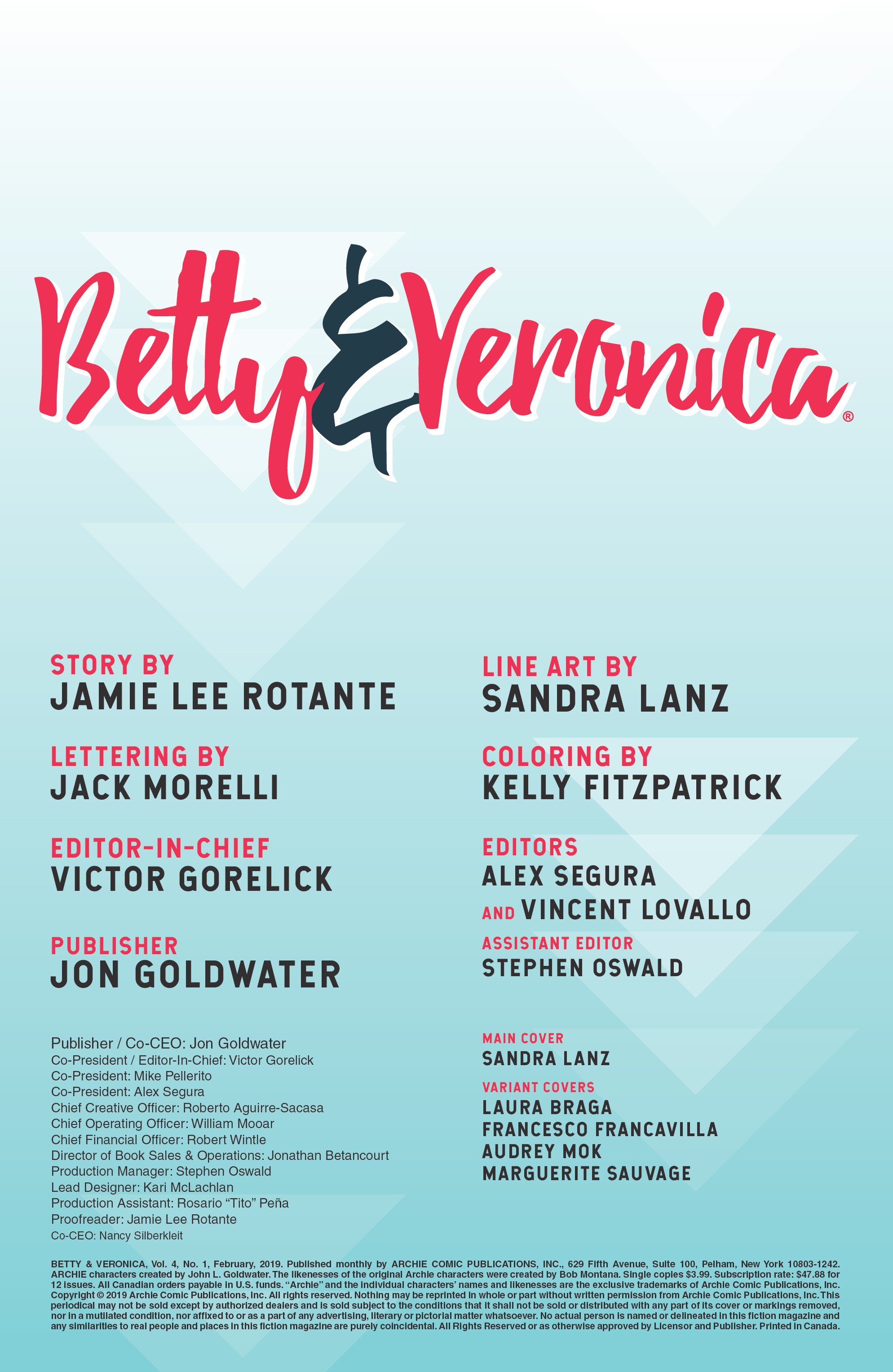 Betty & Veronica (2018-): Chapter 1 - Page 2