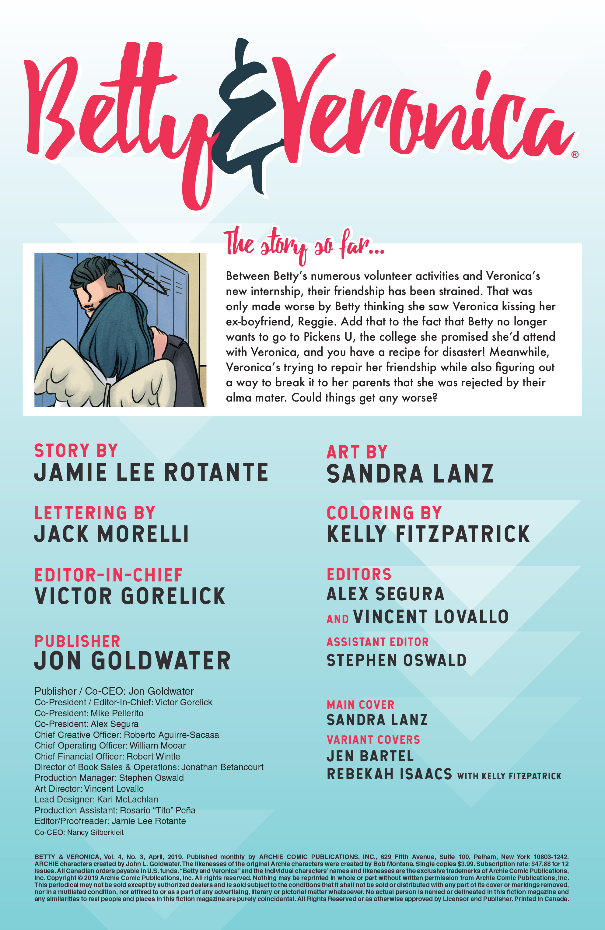 Betty & Veronica (2018-): Chapter 3 - Page 2
